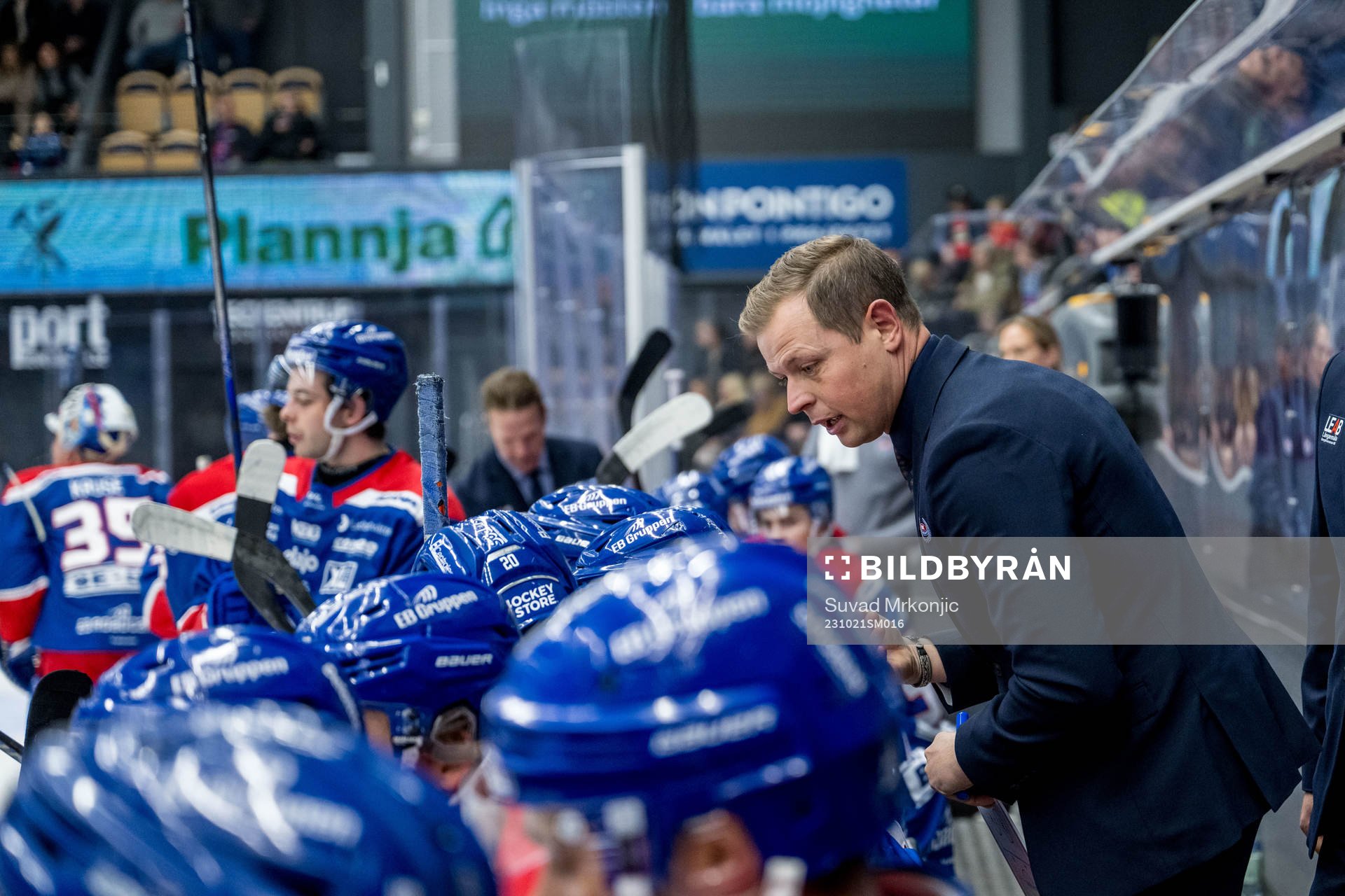 Oskarshamns tränare Martin Filander