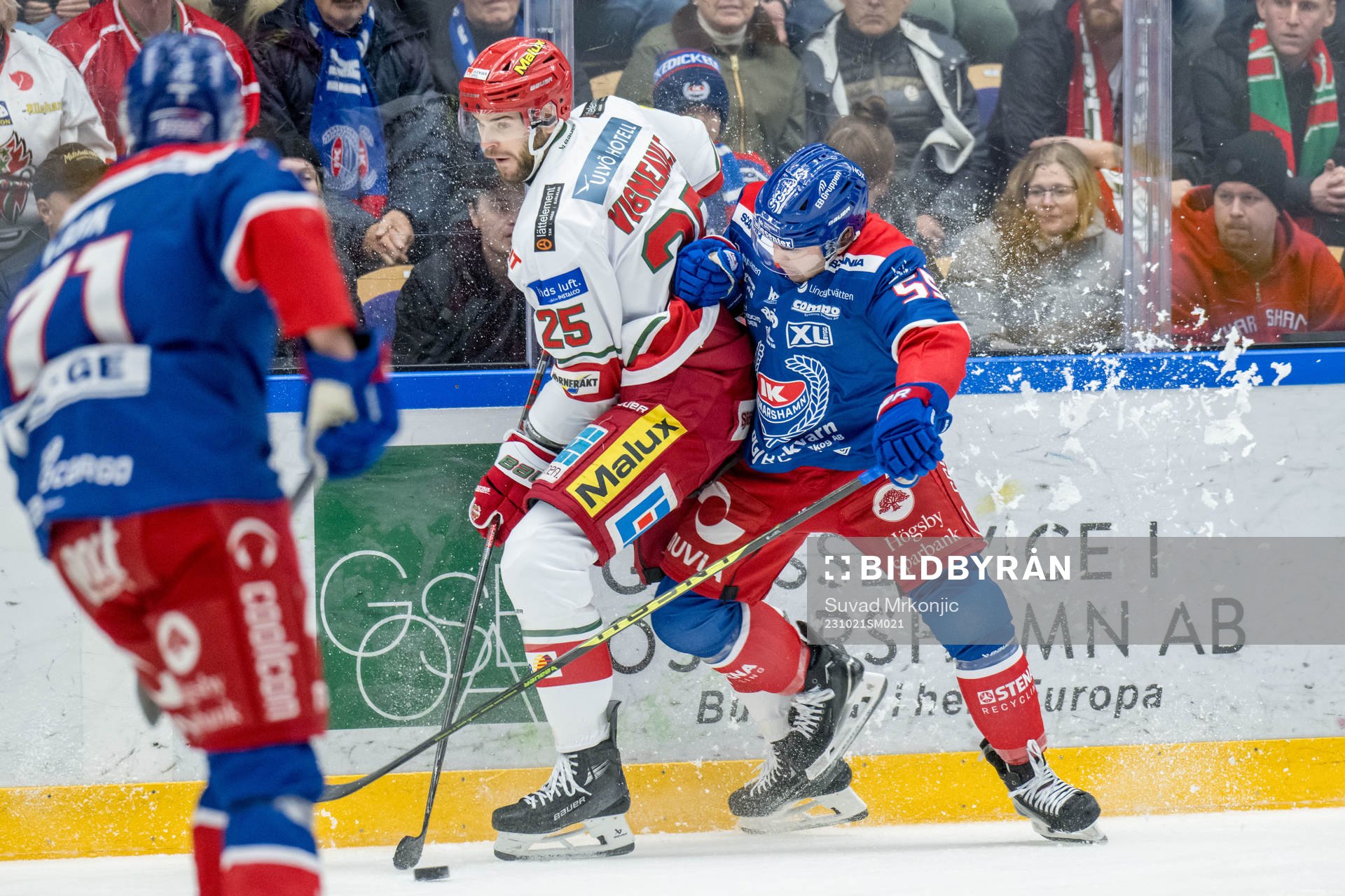MoDos Sam Vigneault och Oskarshamns David Quenneville