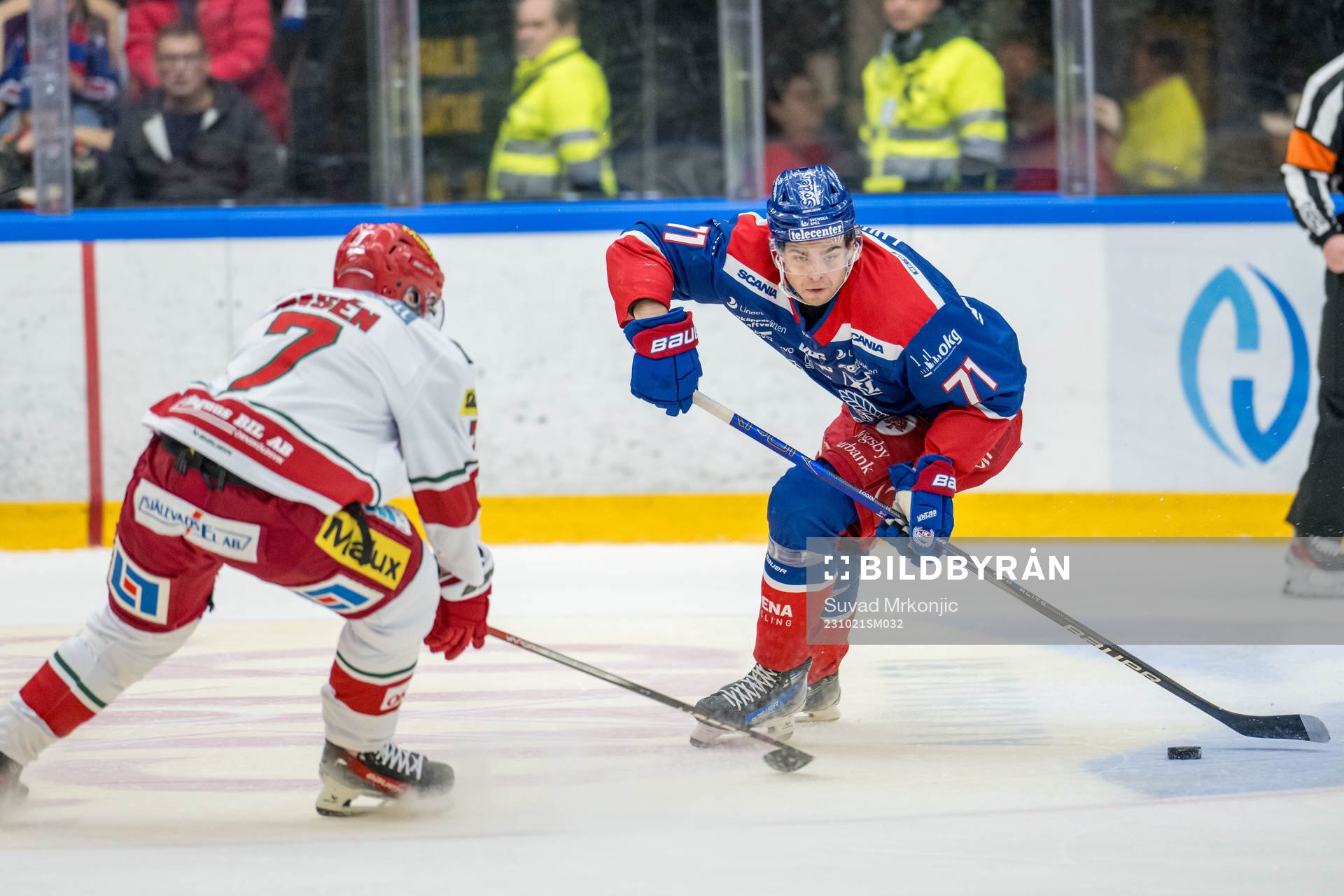 MoDos Pontus Näsén och Oskarshamns Viktor Lodin