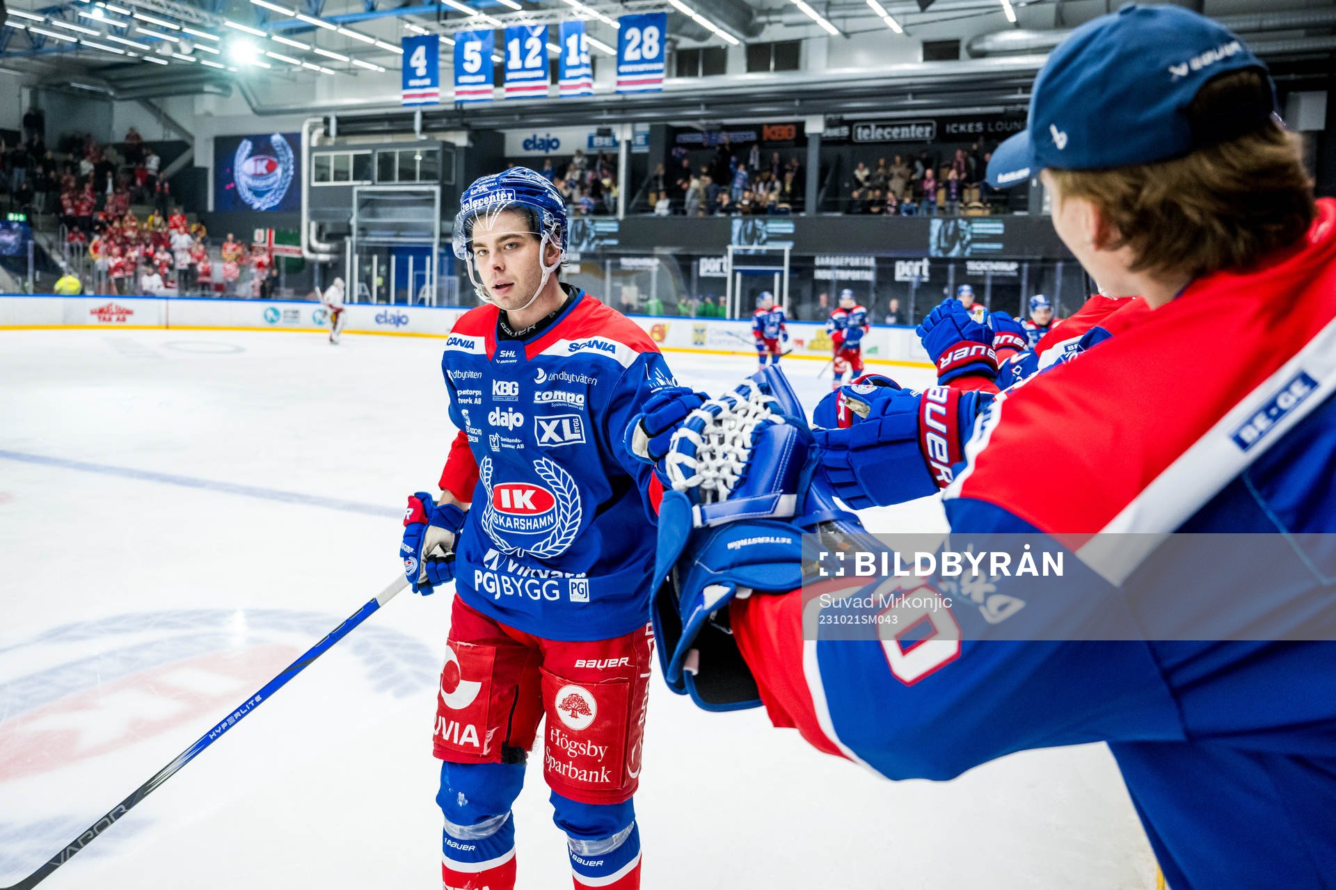 Oskarshamns Viktor Lodin jublar