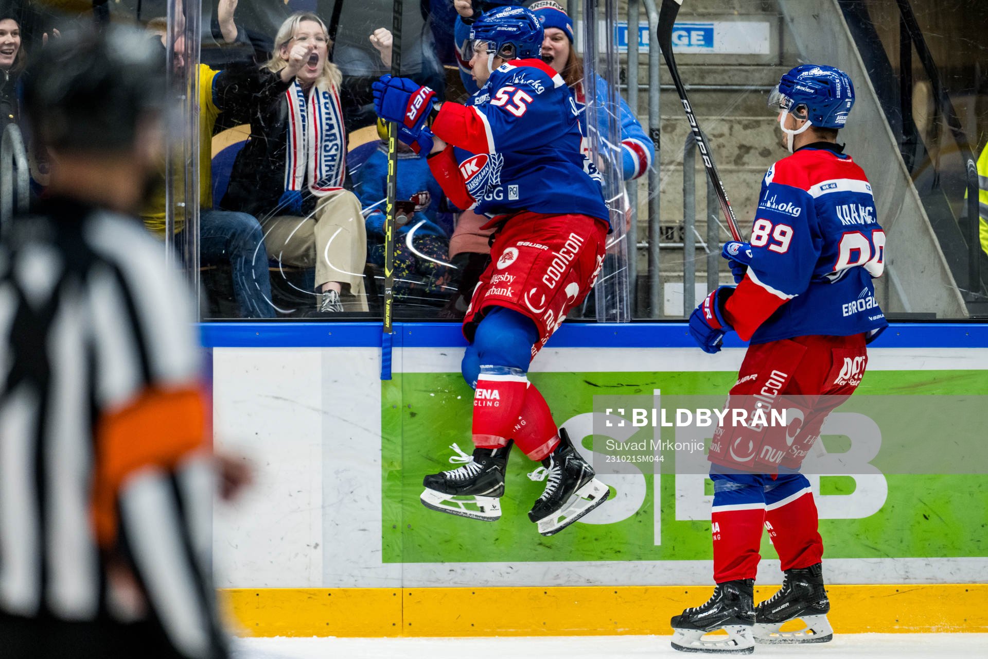 Oskarshamns David Quenneville jublar