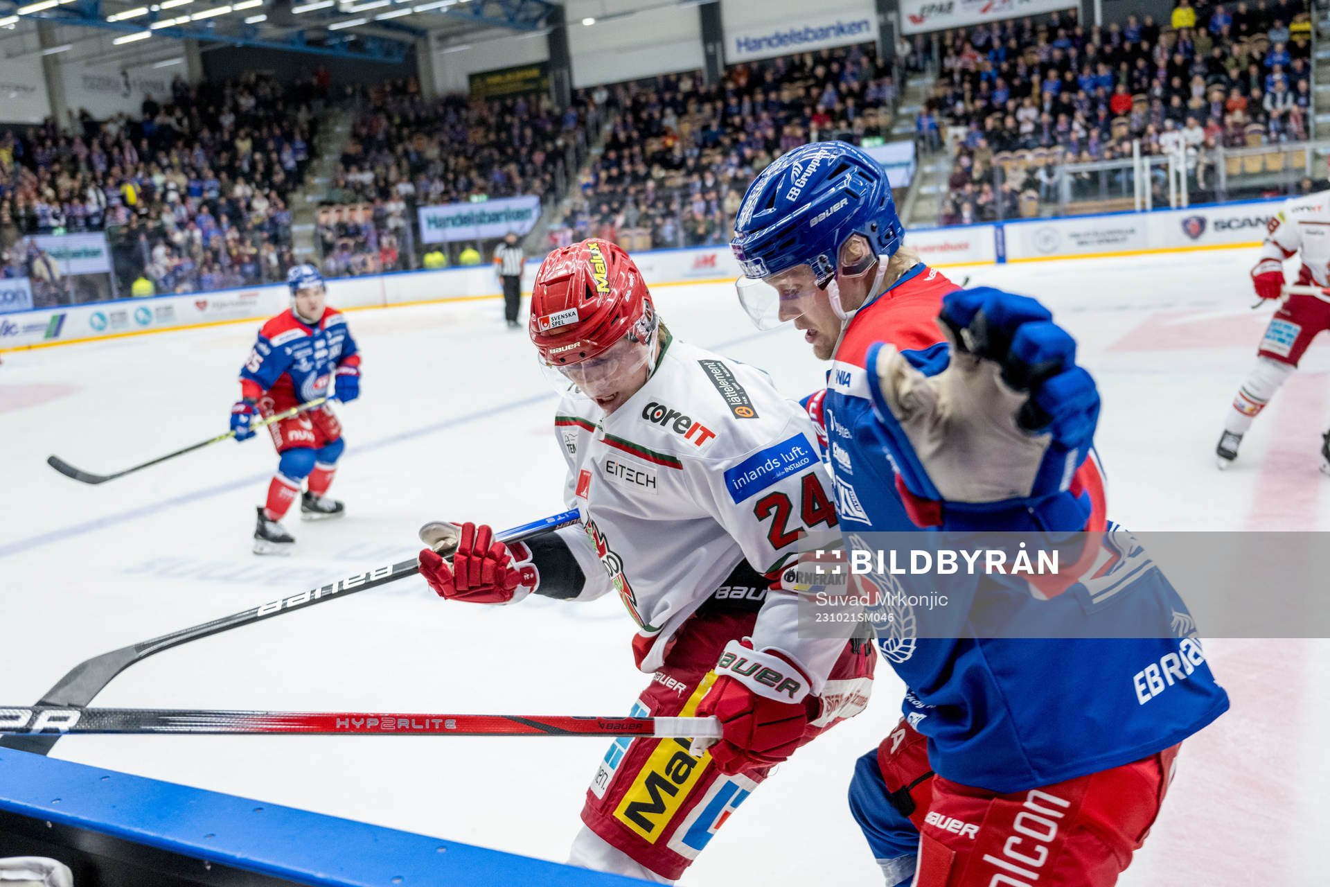 MoDos Erik Walli Walterholm och Oskarshamns Hampus Karlsson