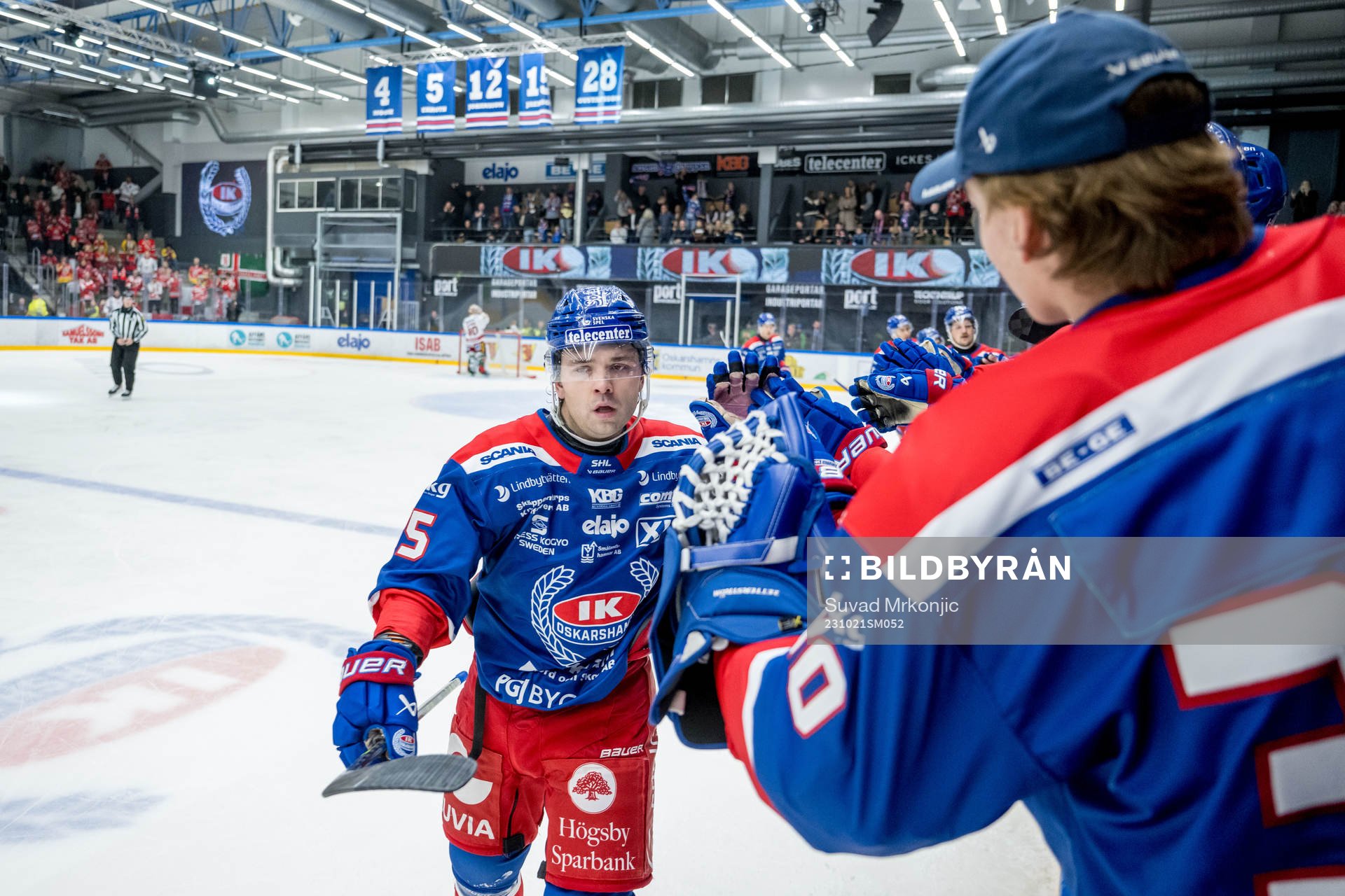 Oskarshamns David Quenneville jublar