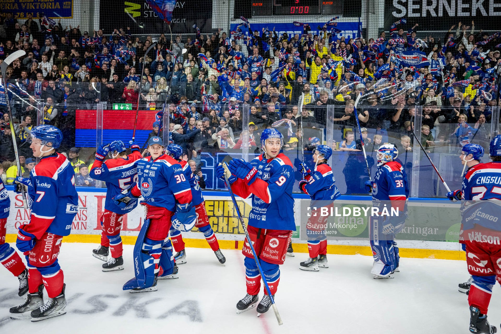 Oskarshamns Ahti Oksanen jublar