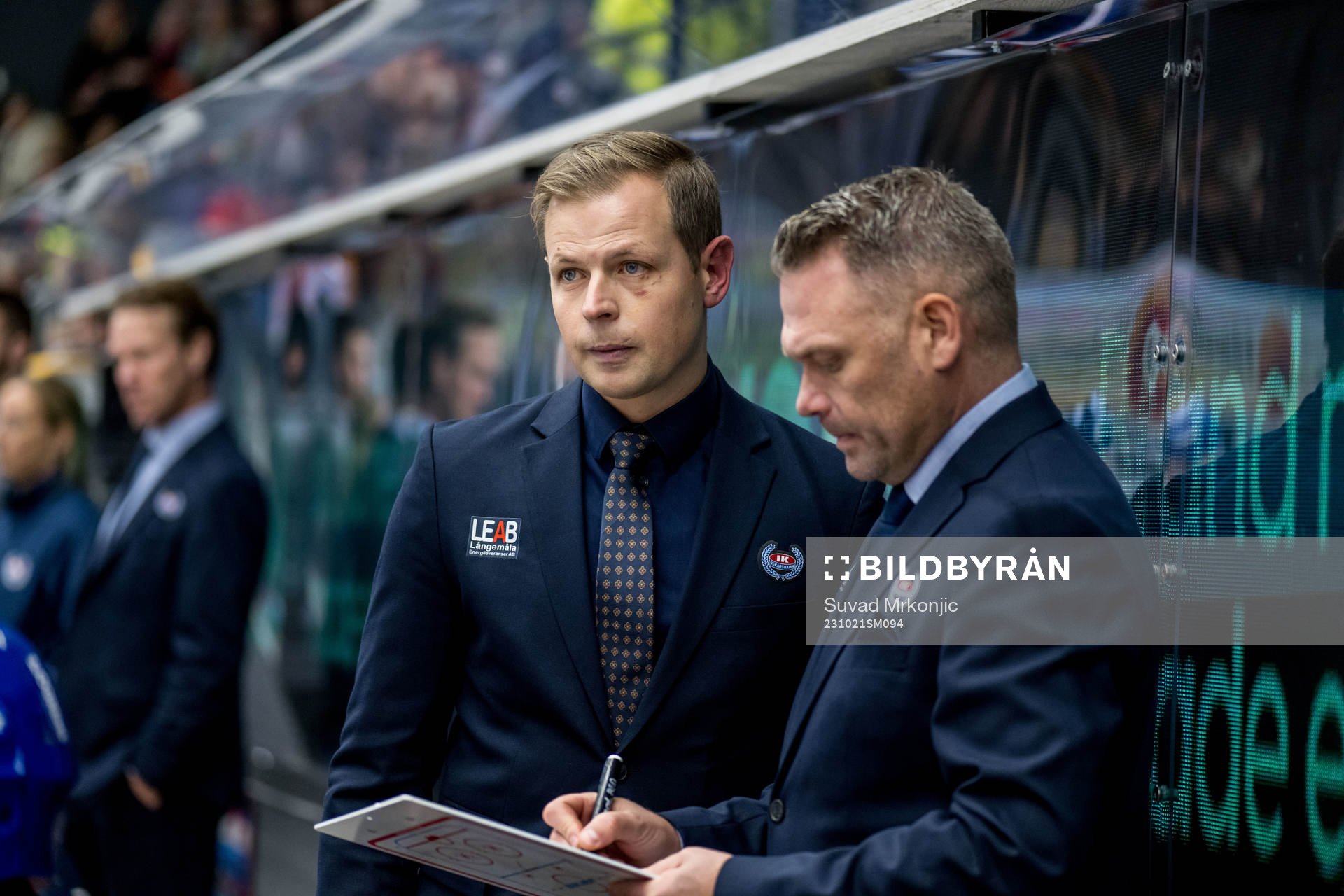Oskarshamns tränare Martin Filander