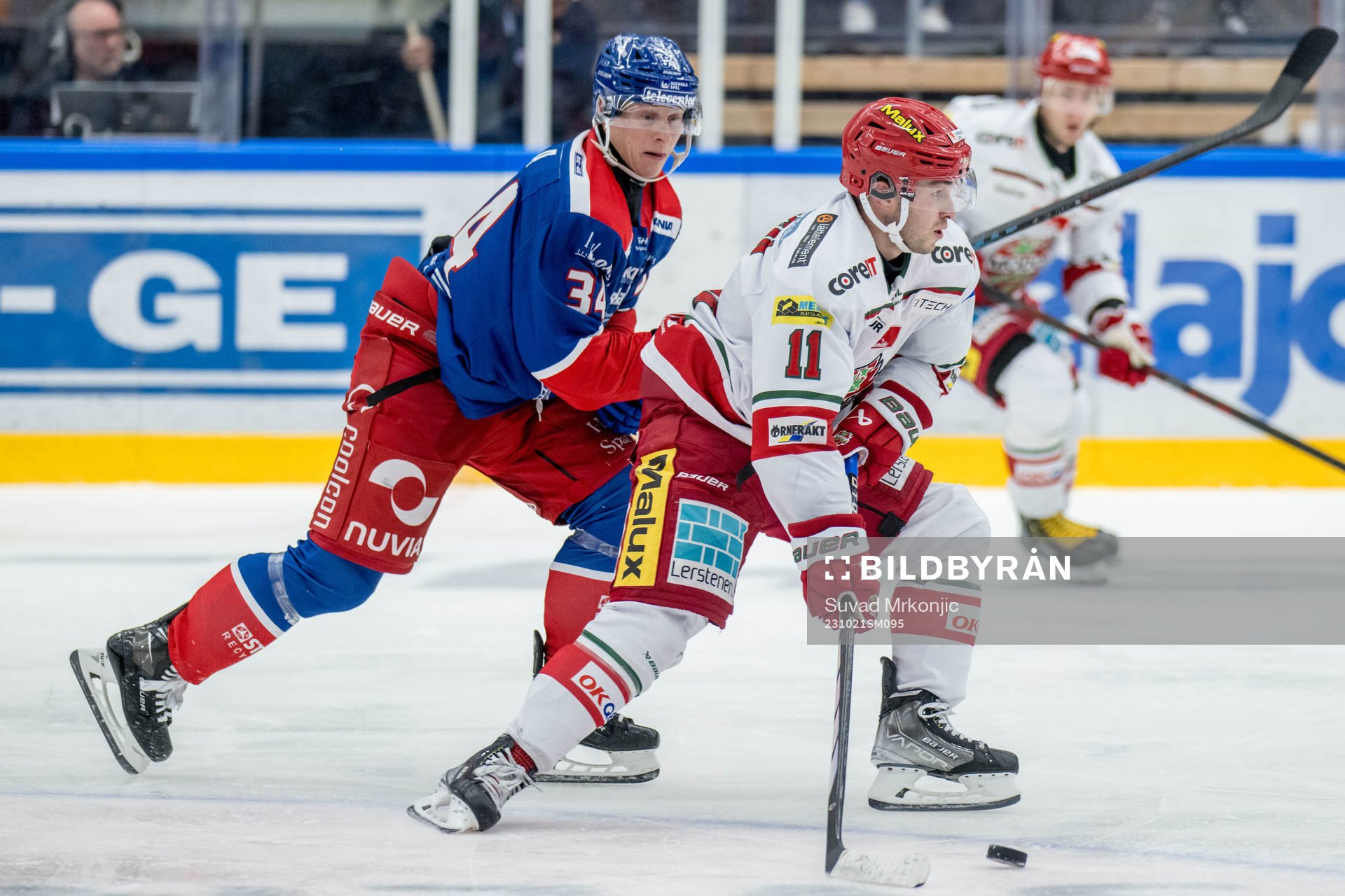 Oskarshamns Olli Palola och MoDos Daniel O´regan