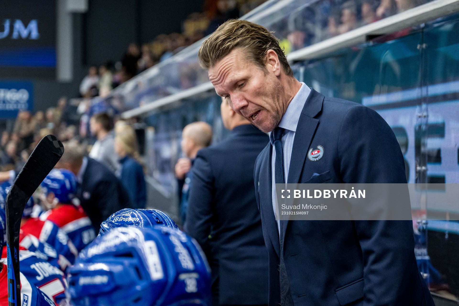 Oskarshamns assisterande tränare Christoffer Norgren