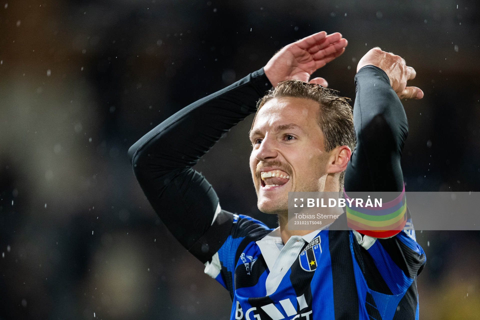 Sirius Daniel Stensson jublar