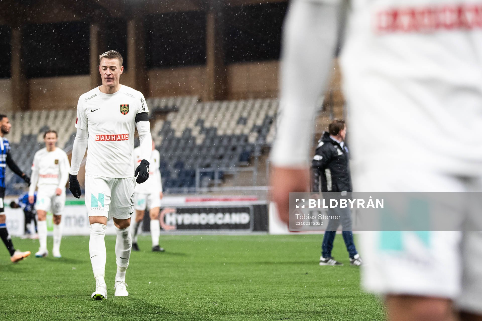 Brommapojkarnas Jesper Löfgren deppar