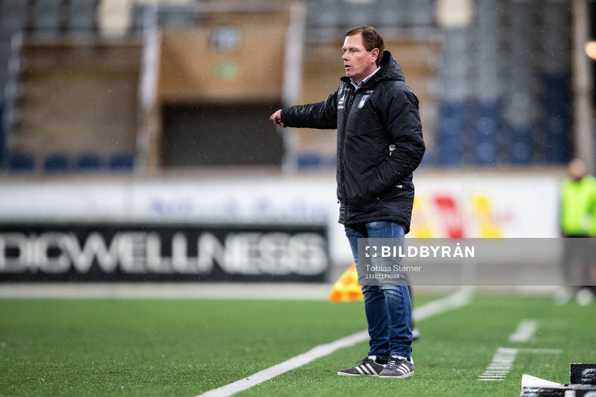 Sirius tränare Christer Mattiasson