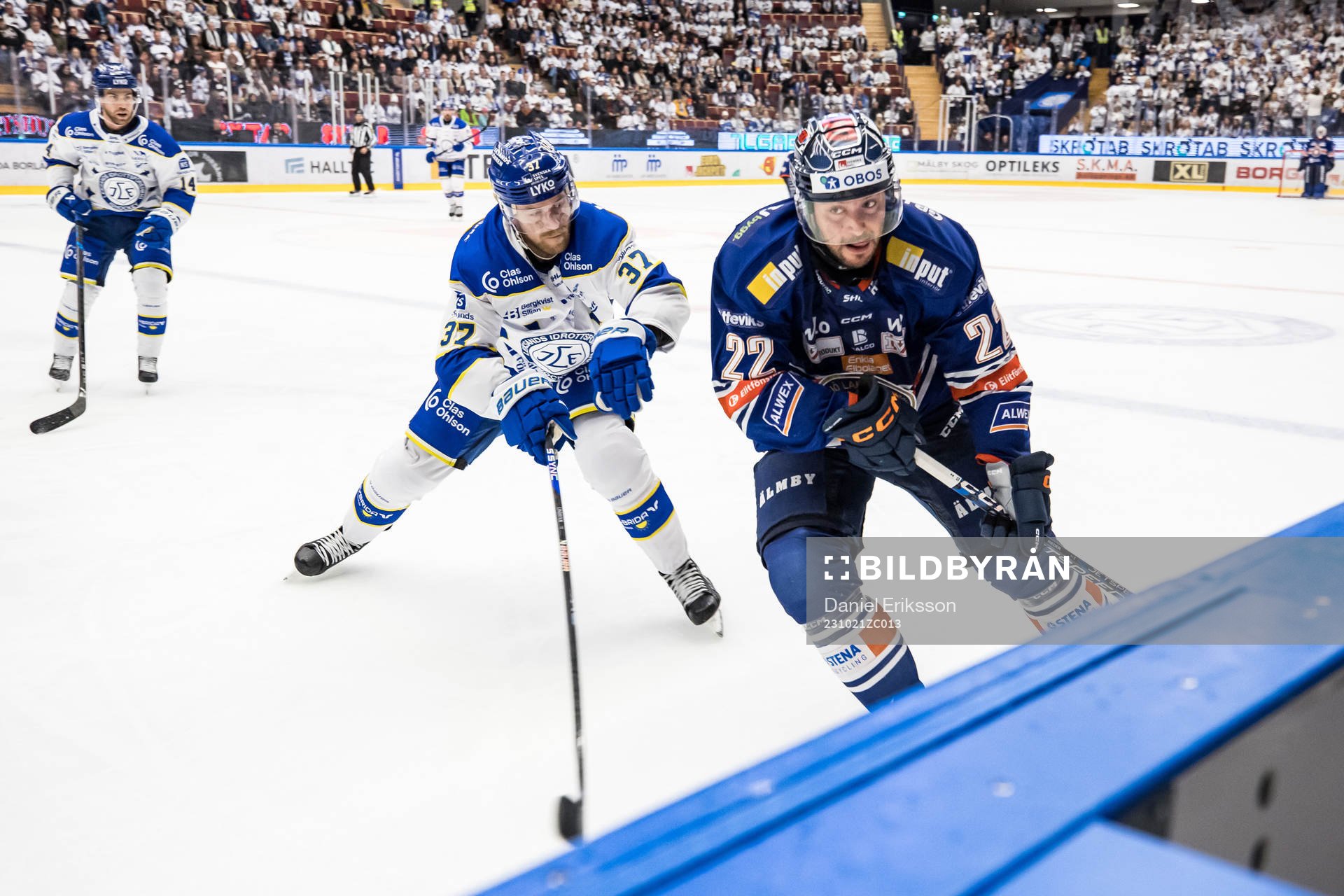 Leksands Anton Lindholm och Växjös Tobias Rieder