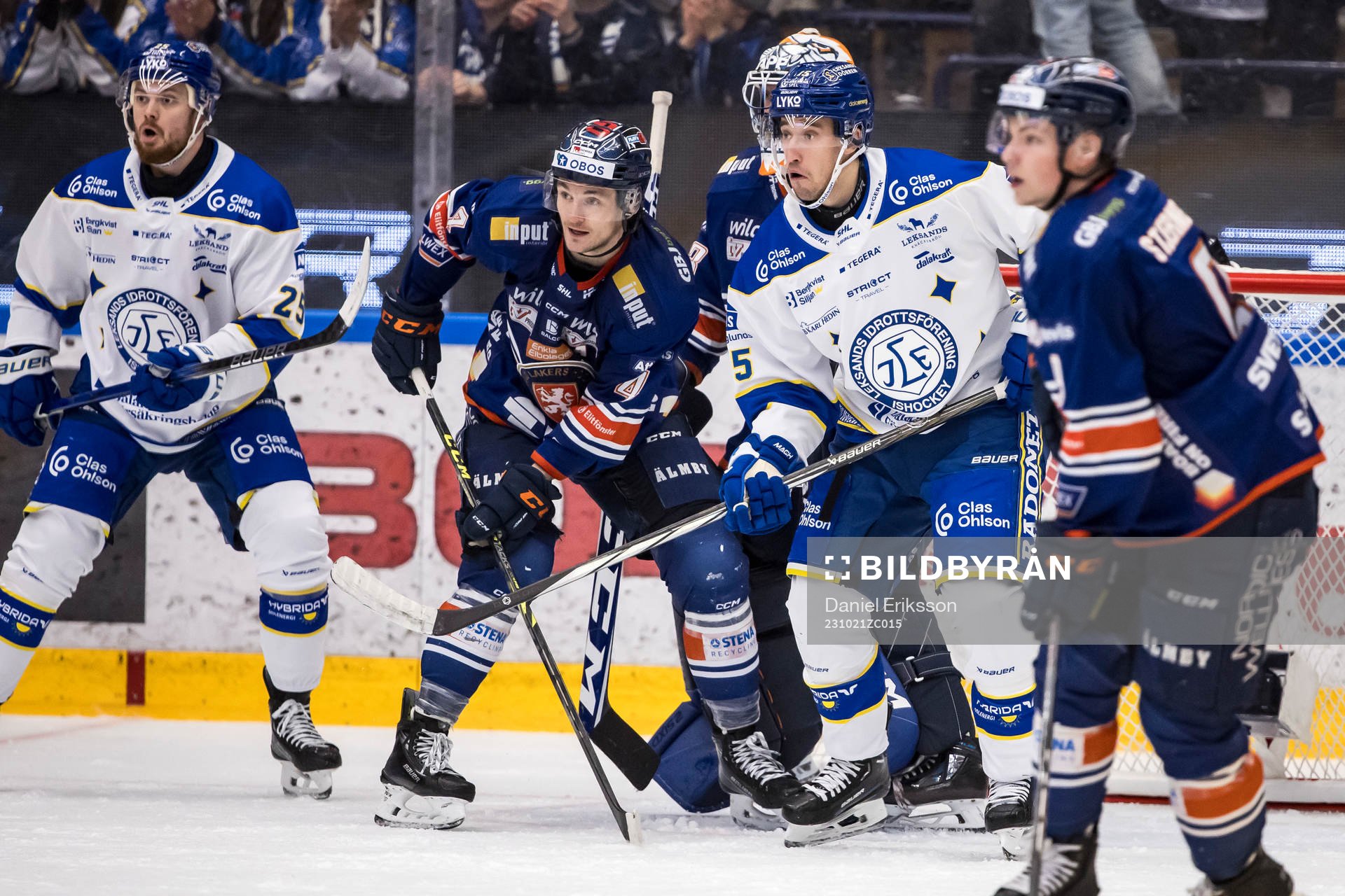 Växjös Keegan Lowe och Leksands Max Veronneau