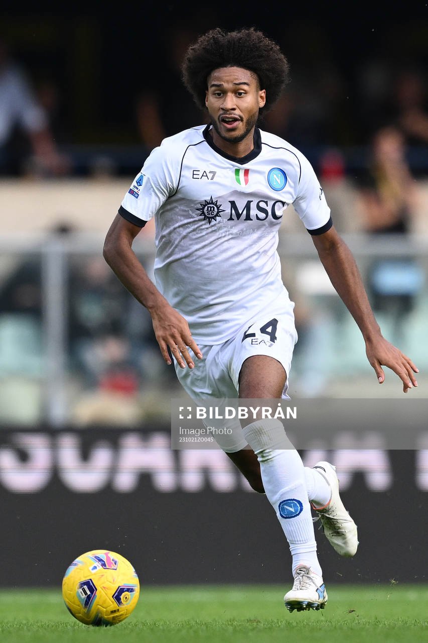  Db Verona 21/10/2023 - campionato di calcio serie A / Hellas Verona-Napoli / foto Daniele Buffa/Image Sport nella foto: Jens Cajuste (Napoli).