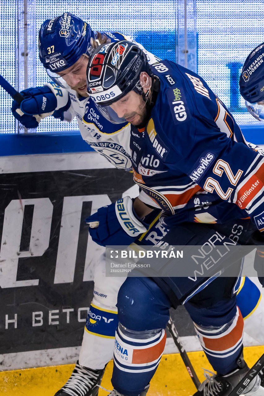 Leksands Anton Lindholm och Växjös Tobias Rieder