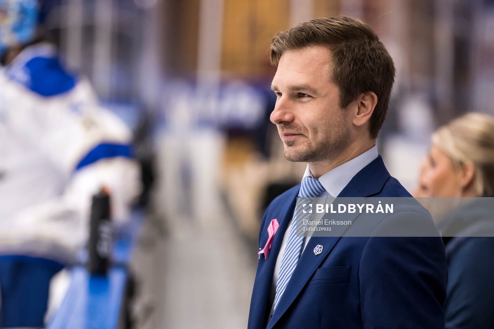Leksands målvaktstränare Alexander Millner