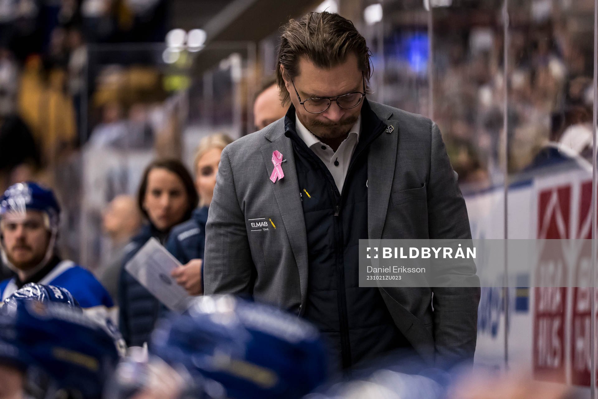 Leksands tränare Björn Hellkvist