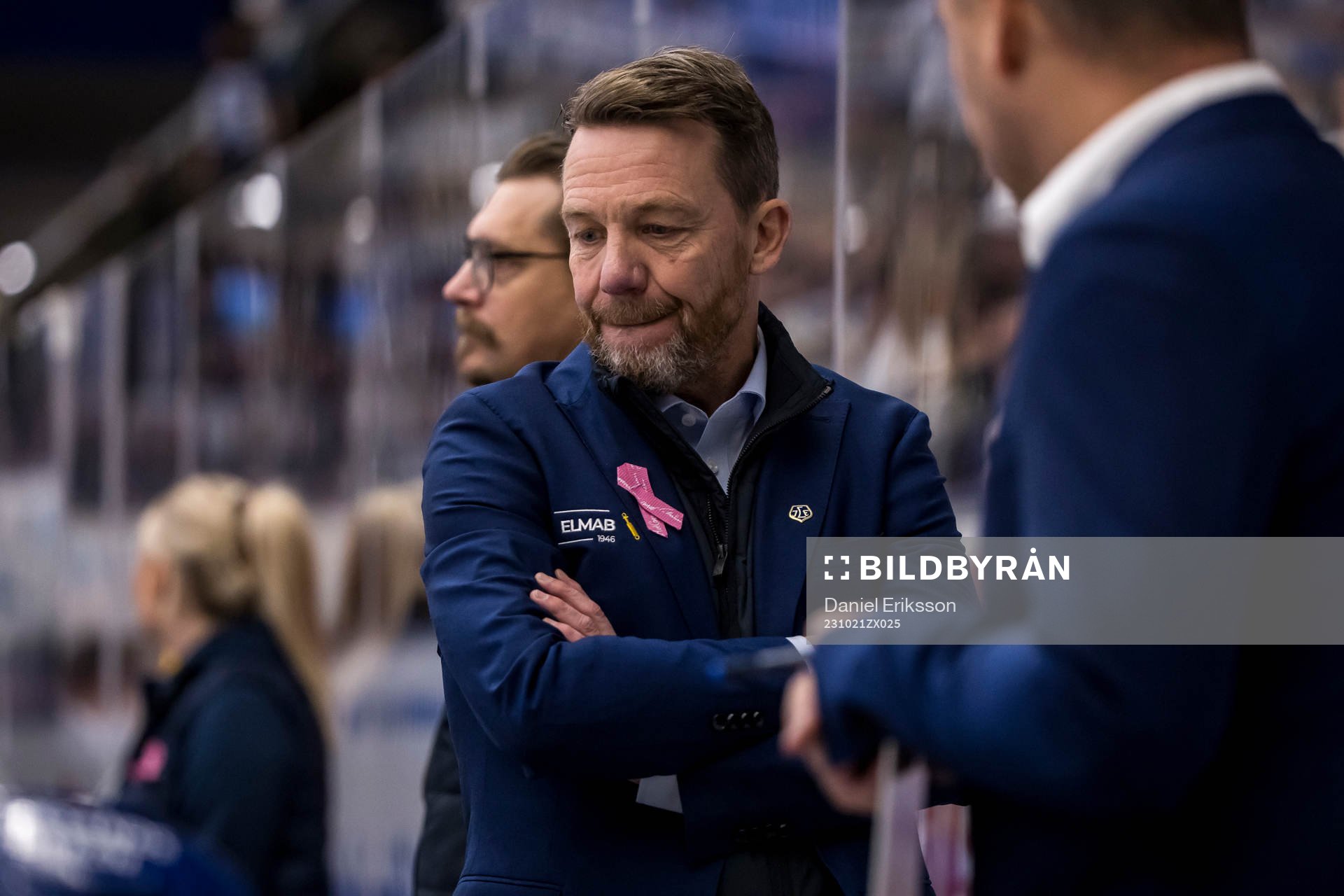 Leksands assisterande tränare Charles Berglund