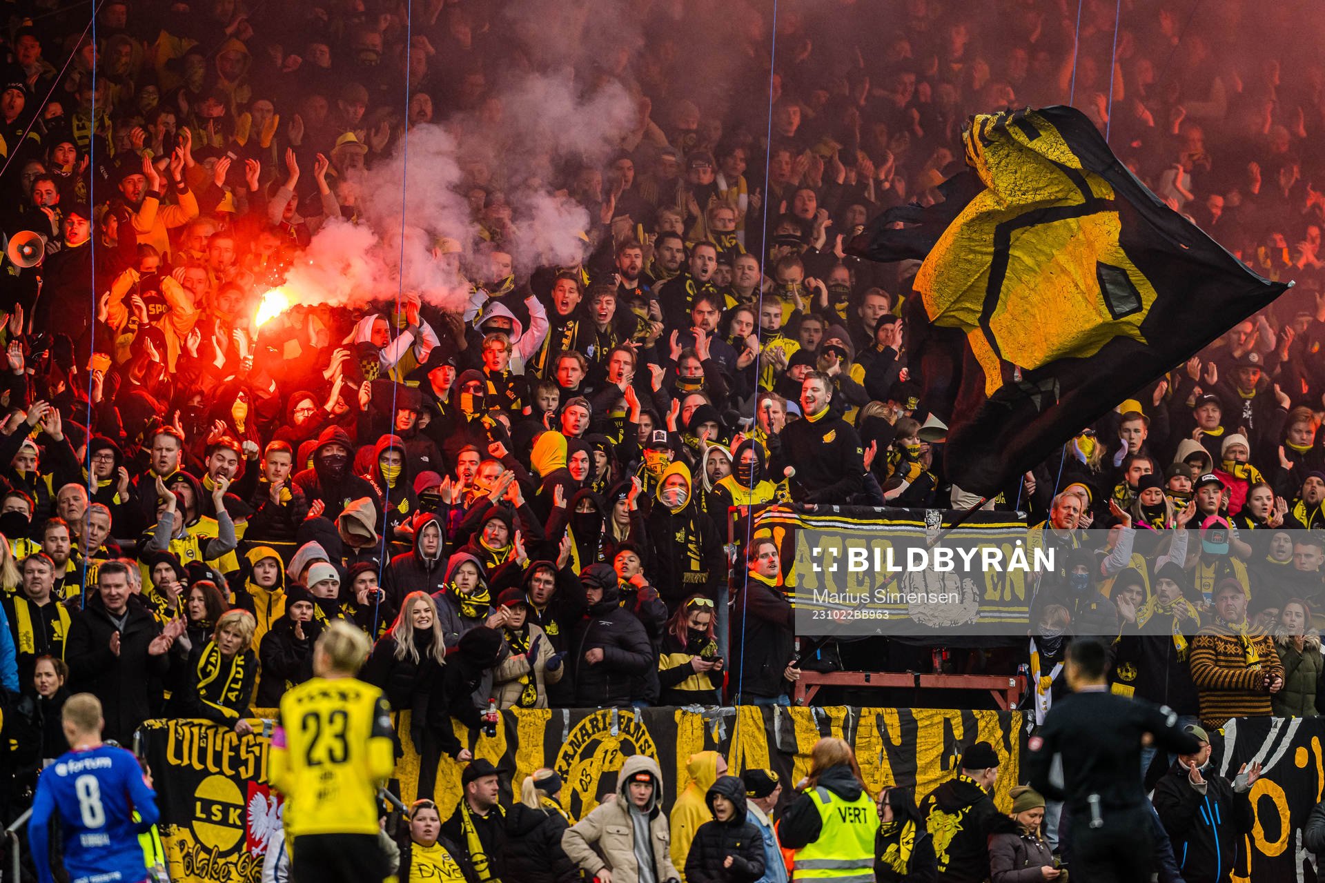 XXX during the Eliteserien match between Lillestrøm and