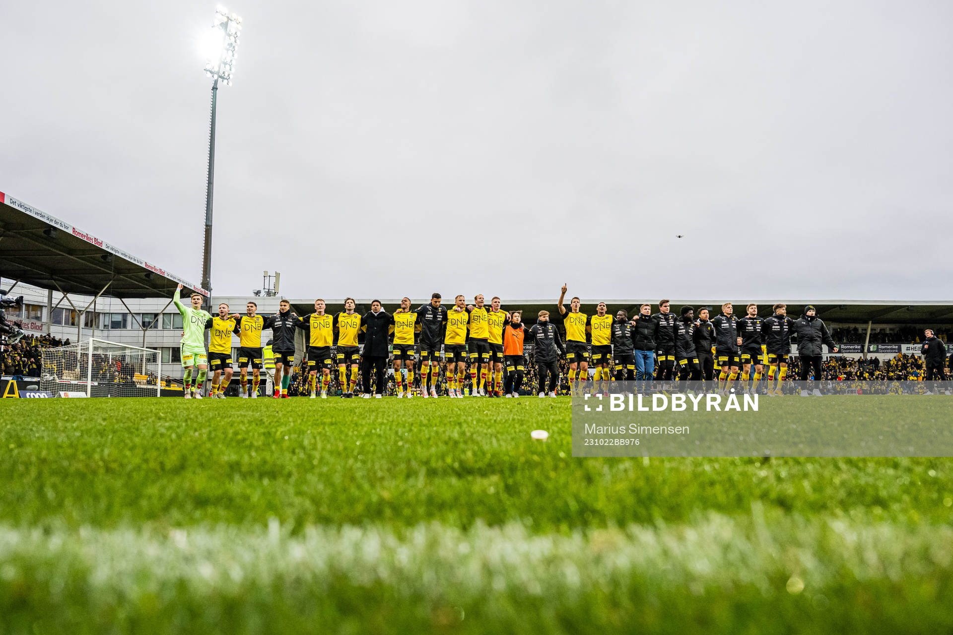 Players of Lillestrøm celebrates