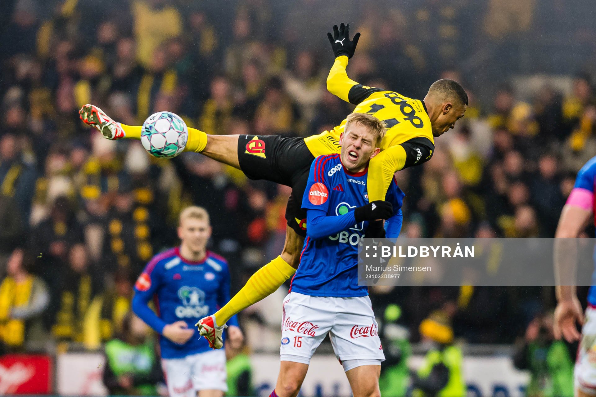 Mathis Gazoa Kippersund Bolly of Lillestrøm and Elias