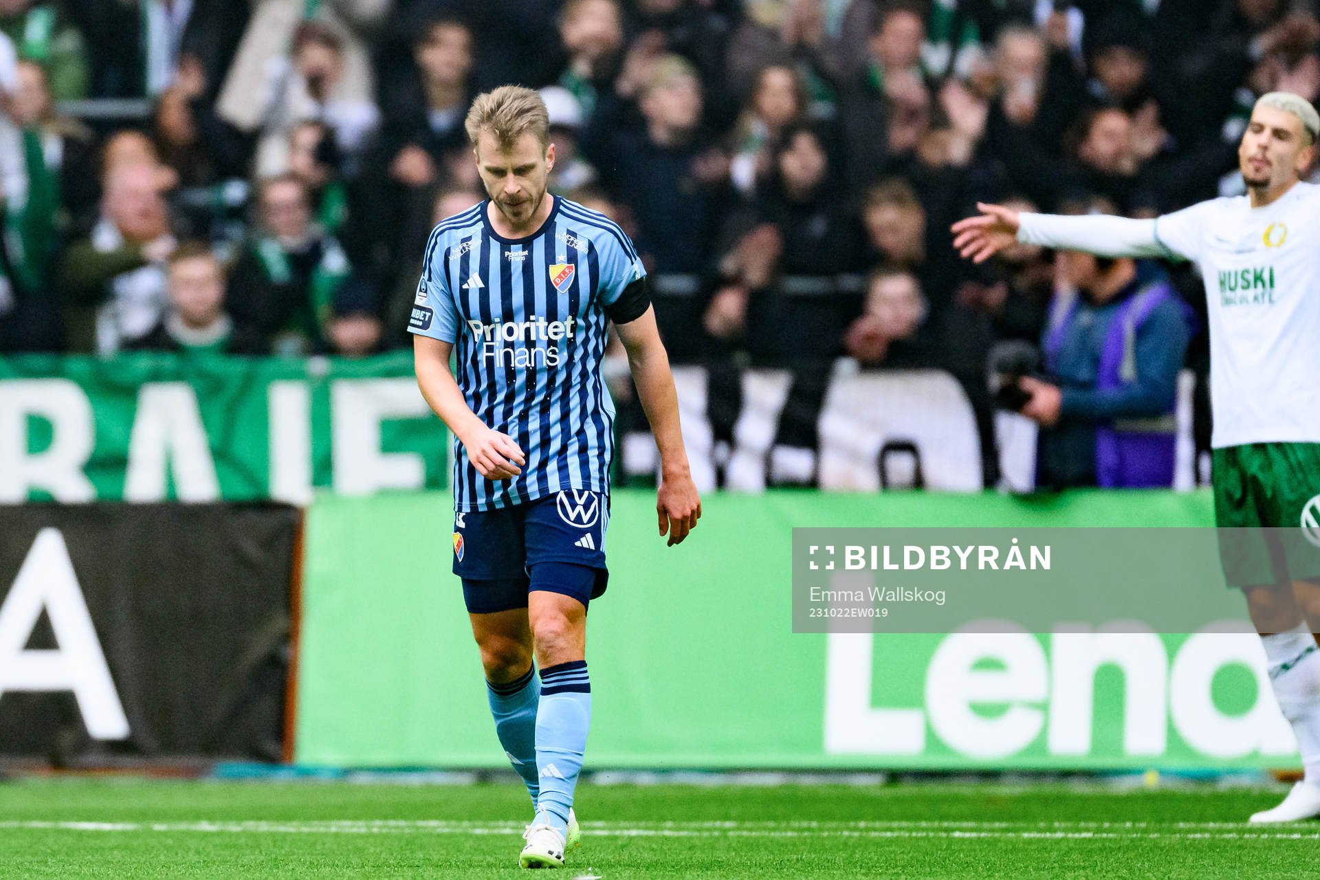 Djurgårdens Rasmus Schuller deppar