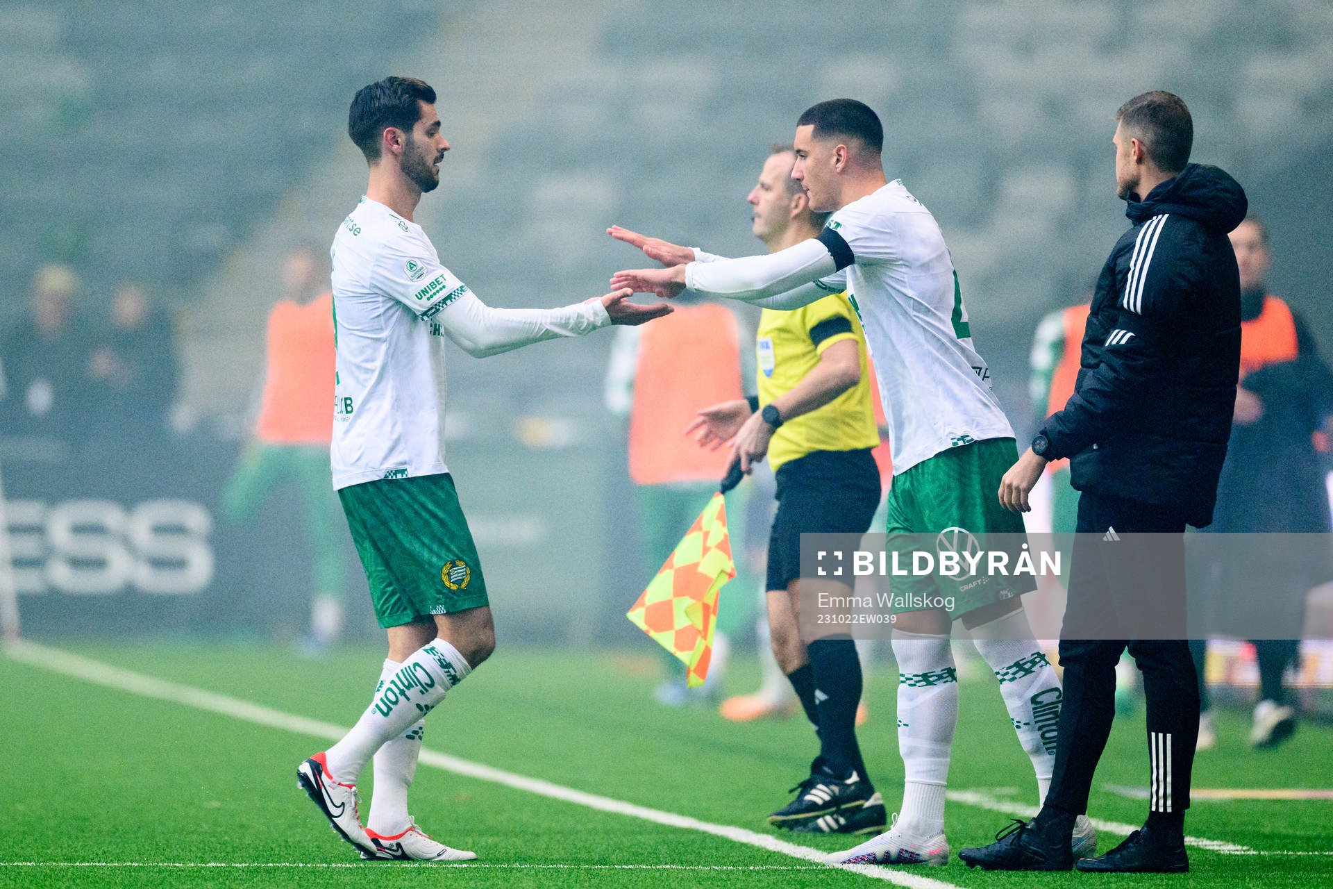 Hammarbys Adi Nalic byts ut mot Deniz Gul