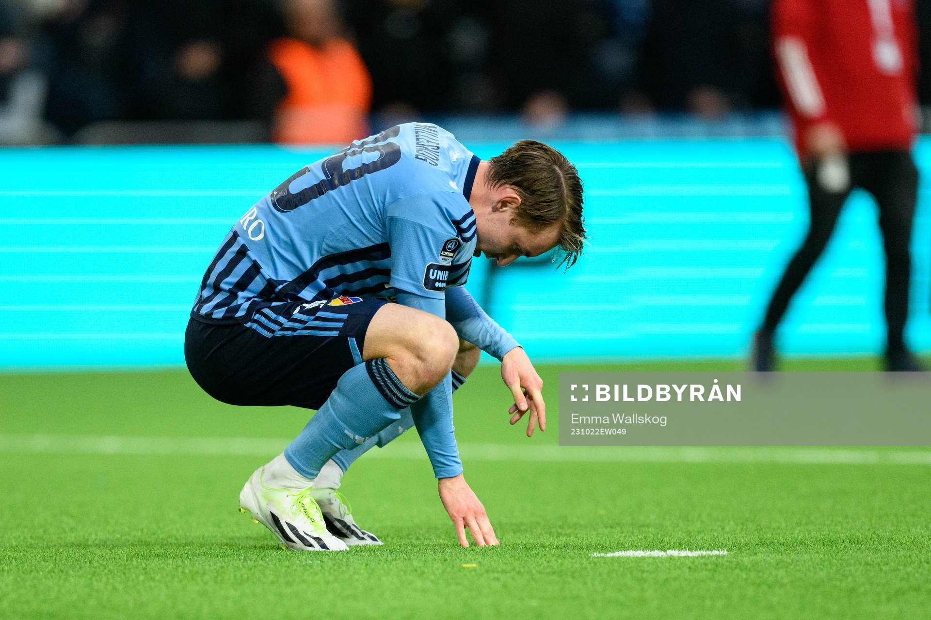 Djurgårdens Noel Milleskog deppar