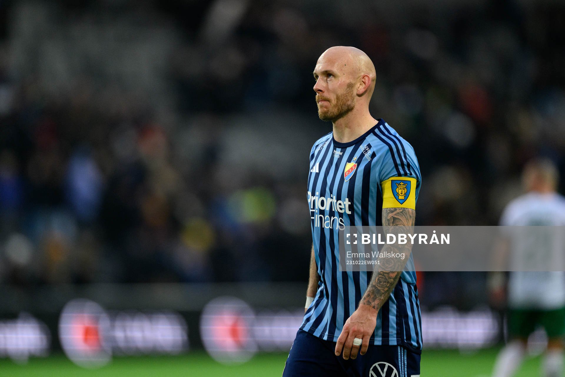 Djurgårdens Magnus Eriksson deppar