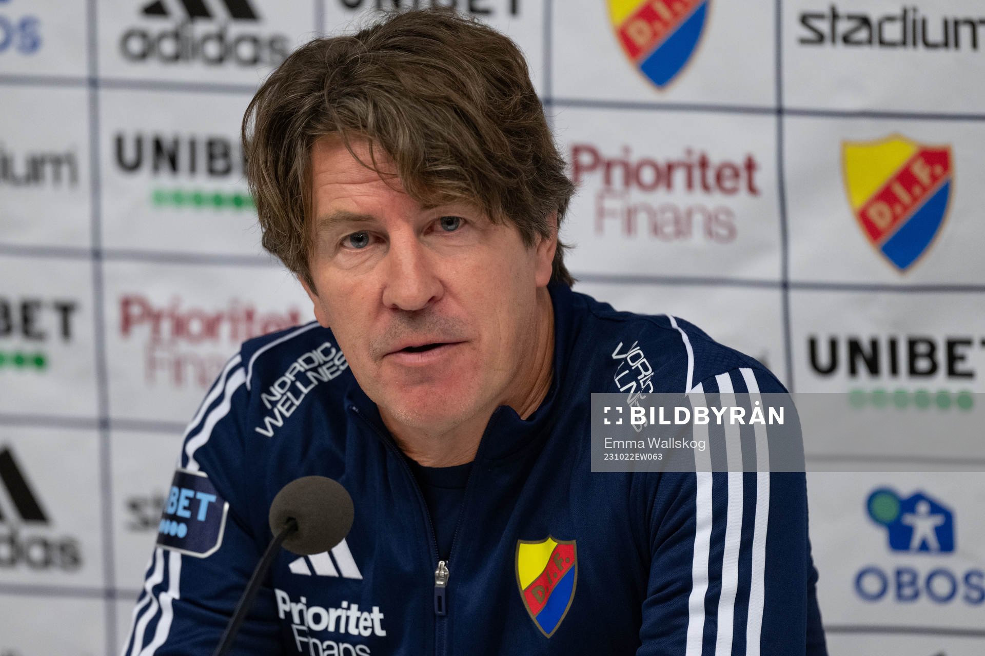 Djurgårdens tränare Thomas Lagerlöf