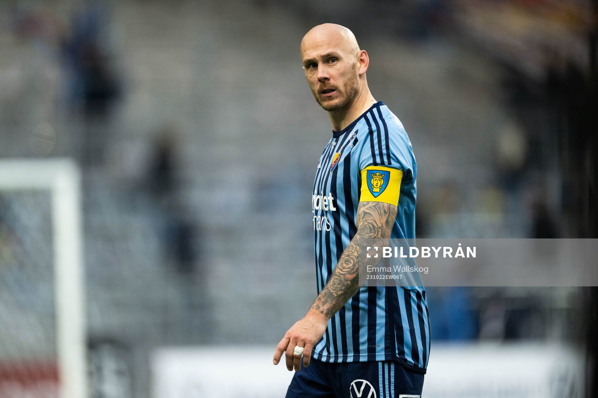 Djurgårdens Magnus Eriksson deppar
