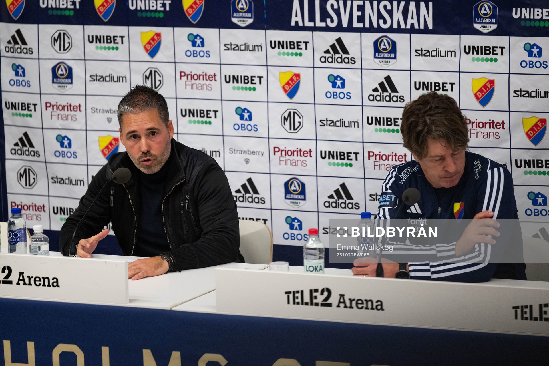 Hammarbys tränare Marti Cifuentes och Djurgårdens