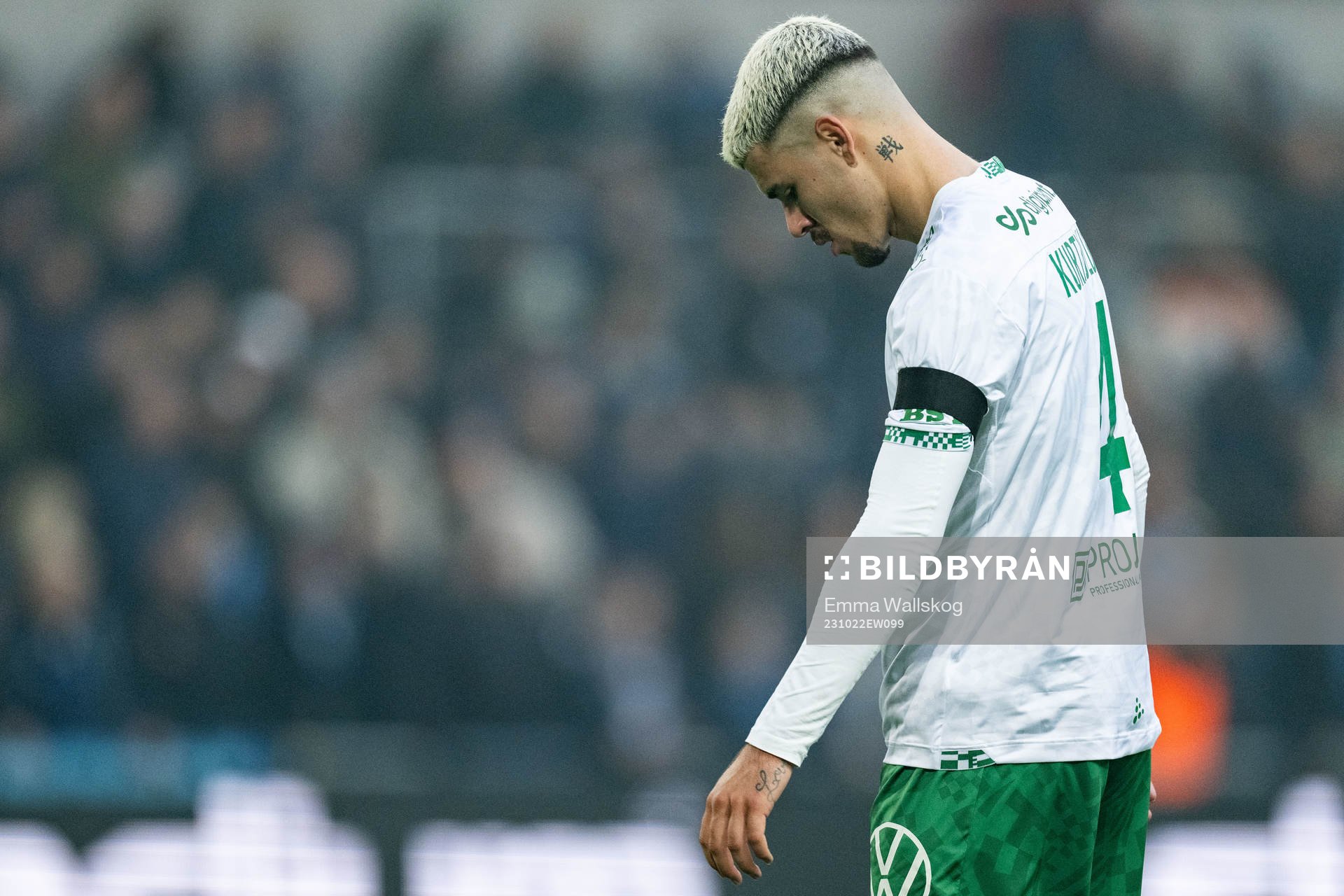 Hammarbys Edvin Kurtulus deppar