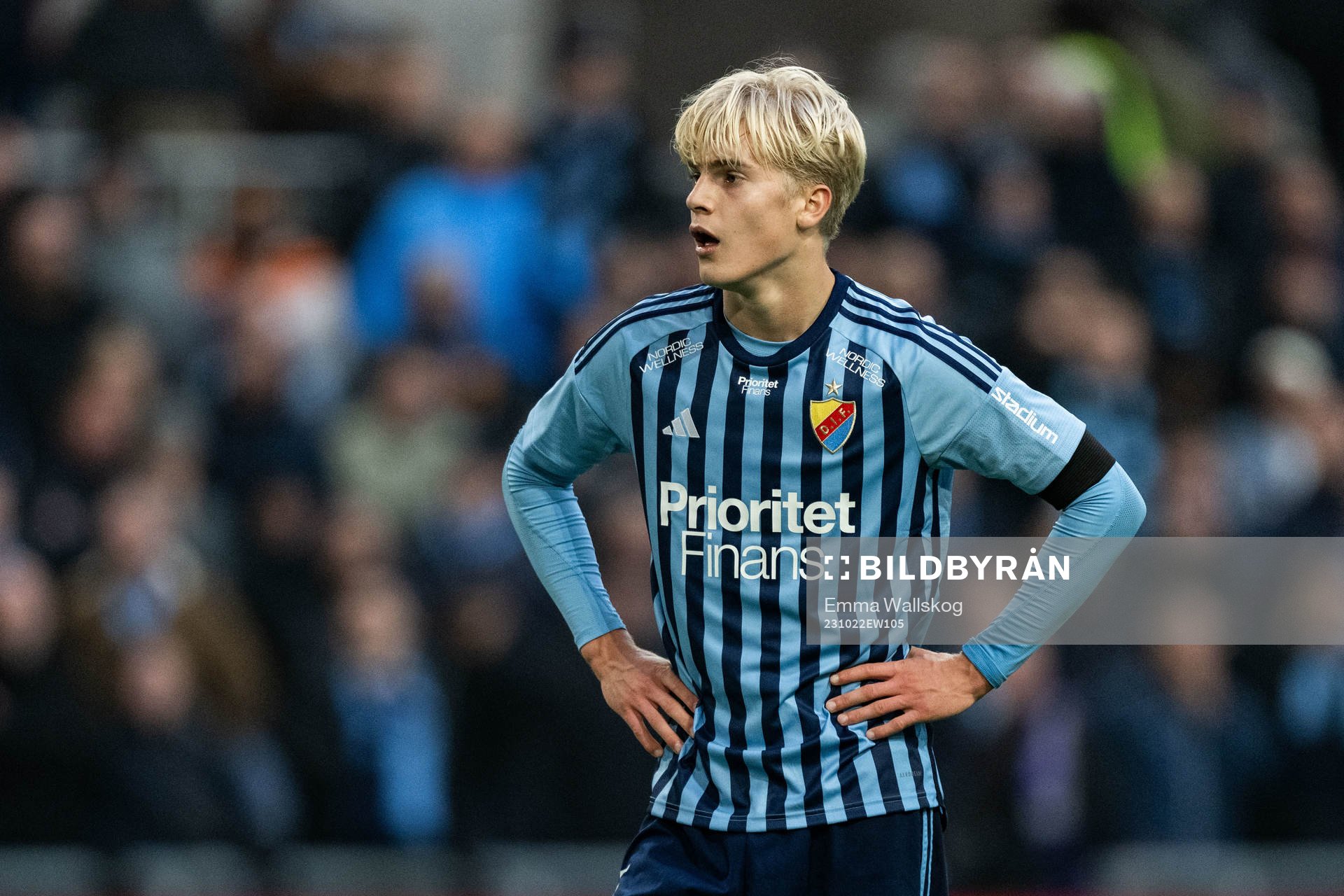 Djurgårdens Lucas Bergvall deppar