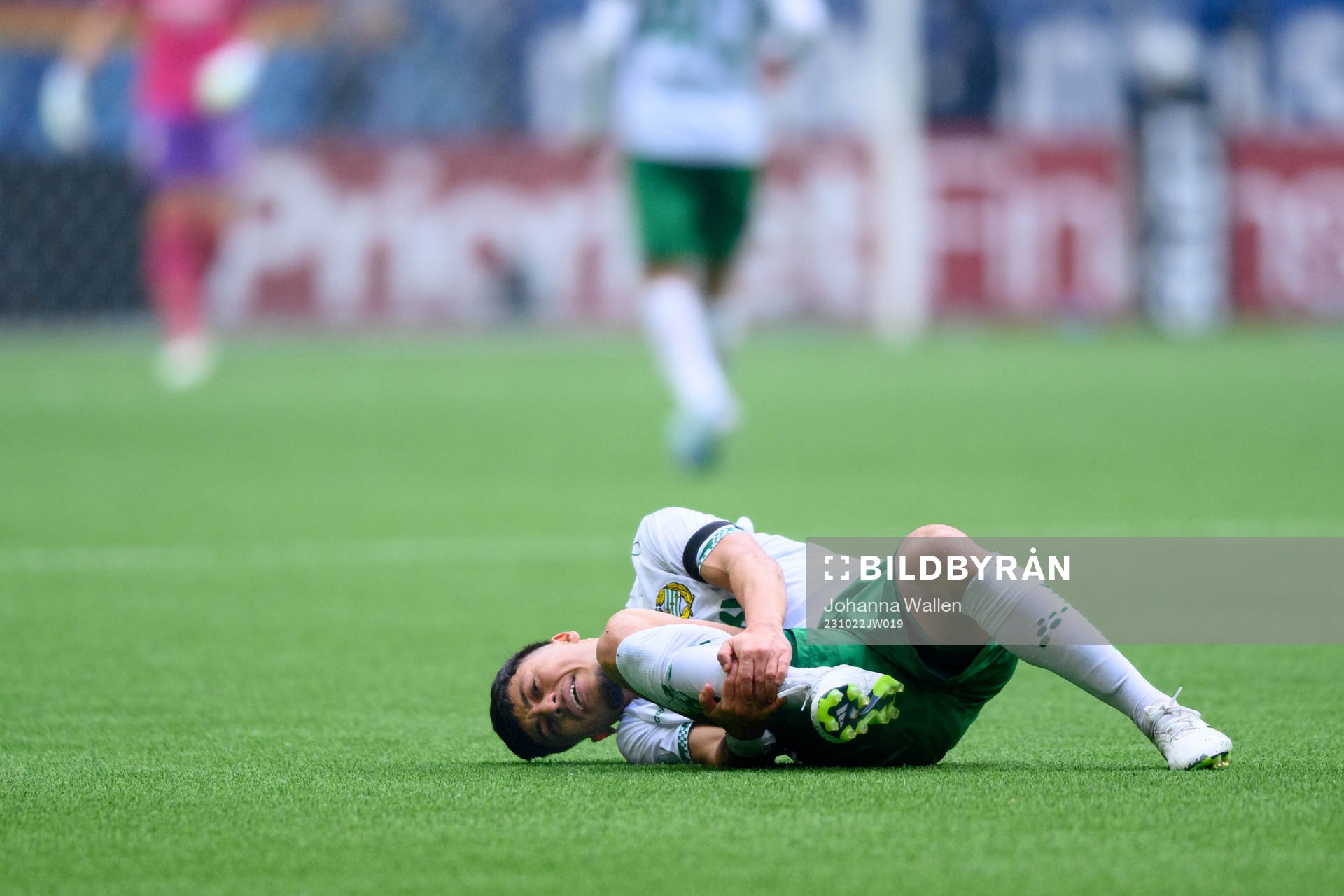 Hammarbys Alper Demirol har ont