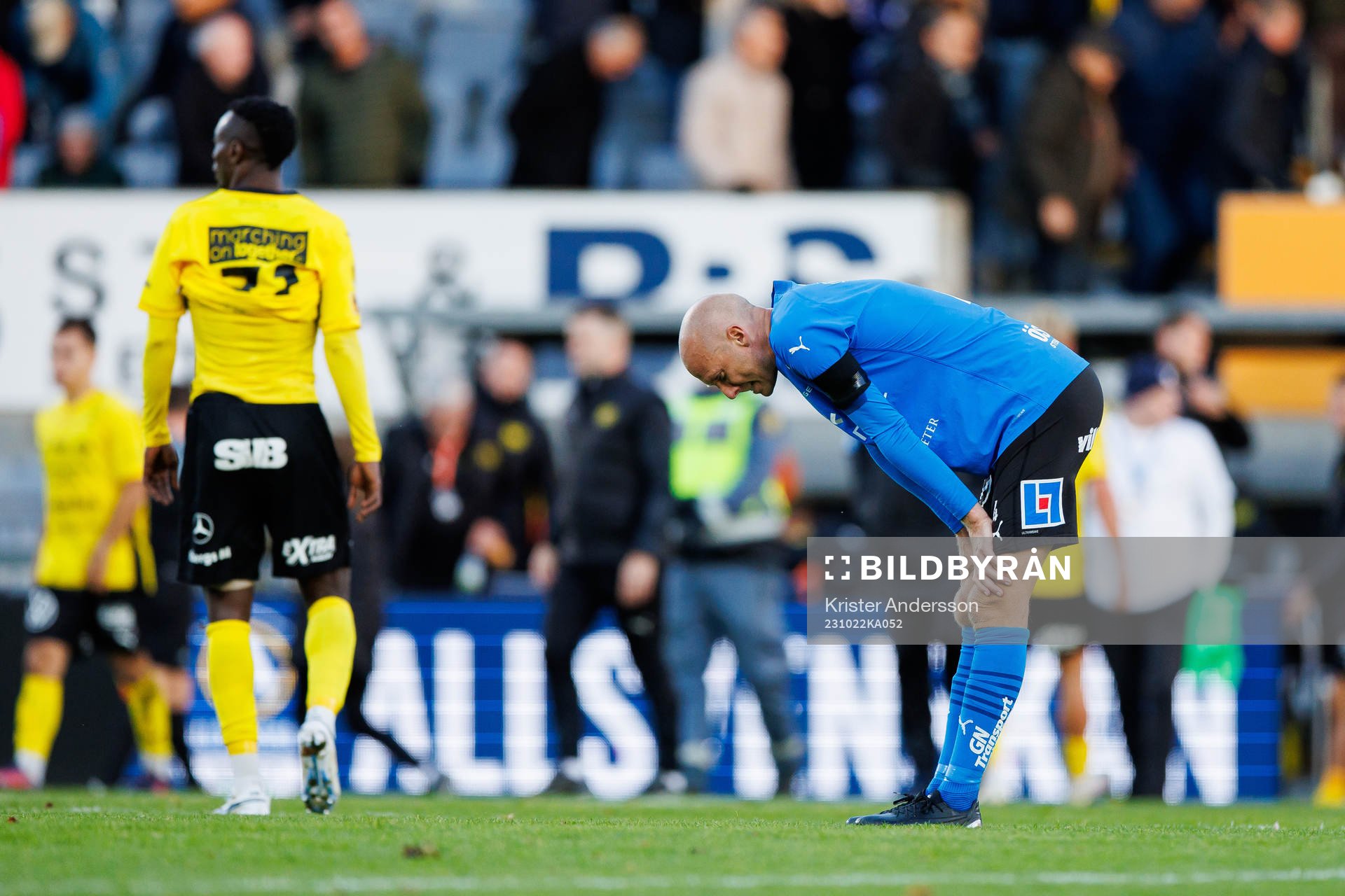 Halmstads Andreas Johansson deppar