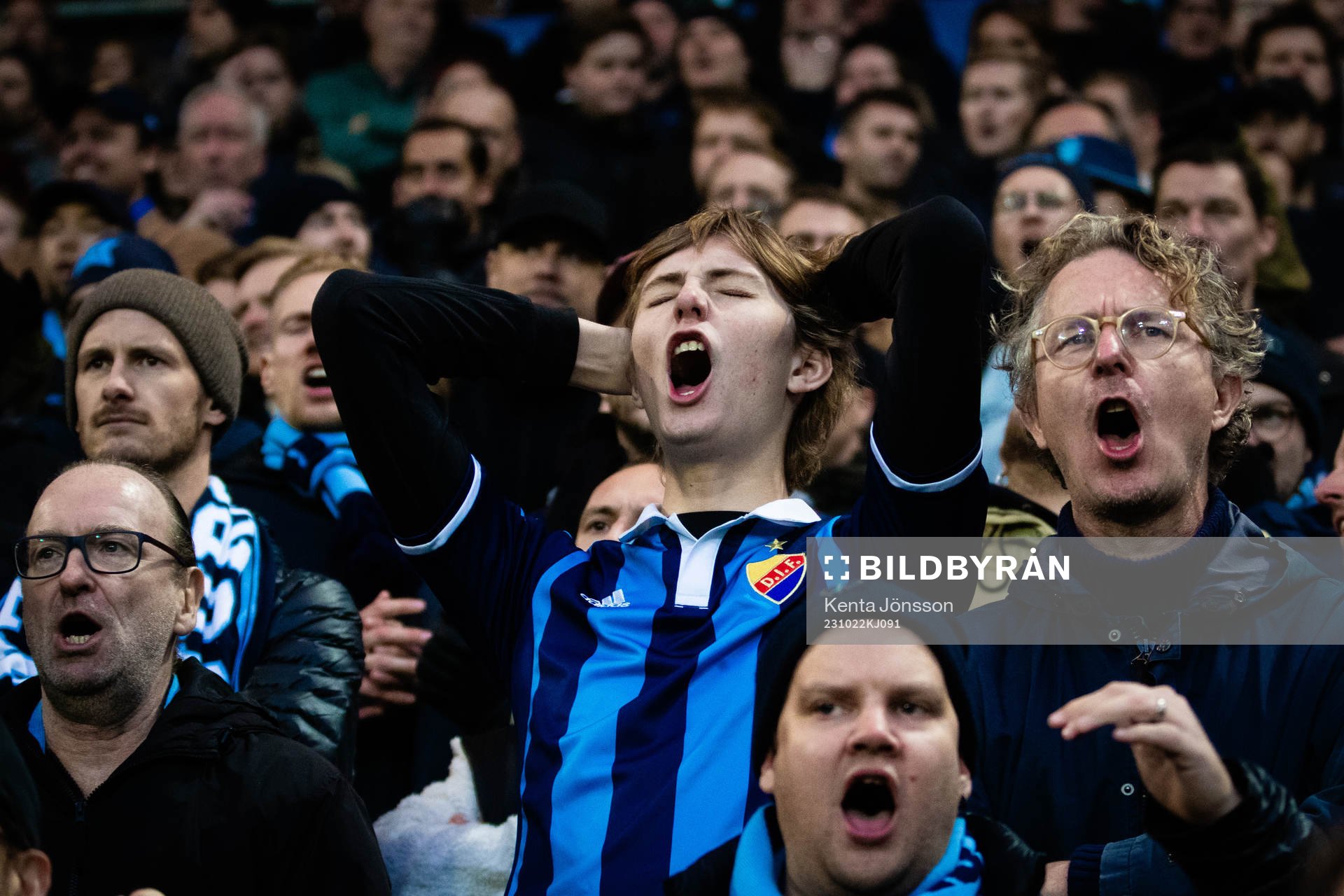 Djurgårdens supportrar reagerar