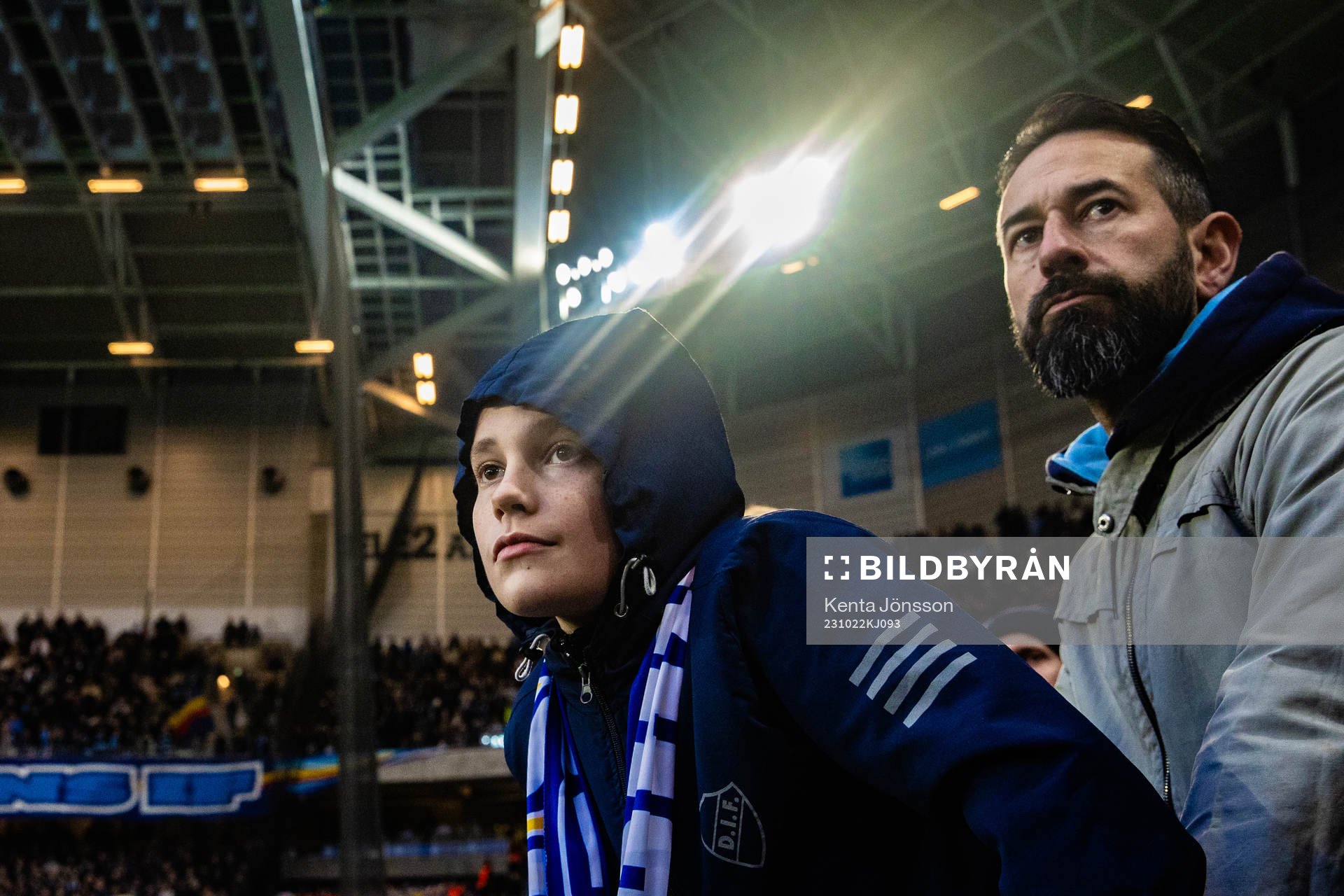 Djurgårdens supportrar reagerar