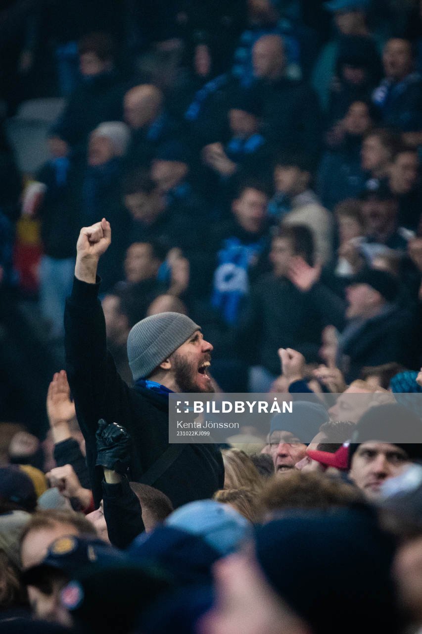 Djurgårdens supportrar reagerar