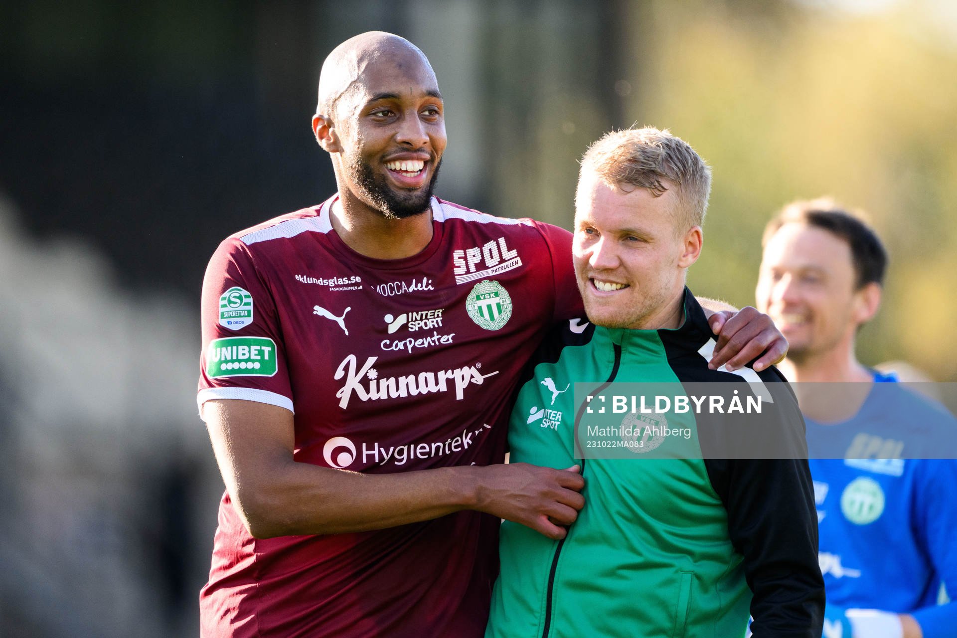 Västerås SKs Jabir Abdihakim Ali jublar