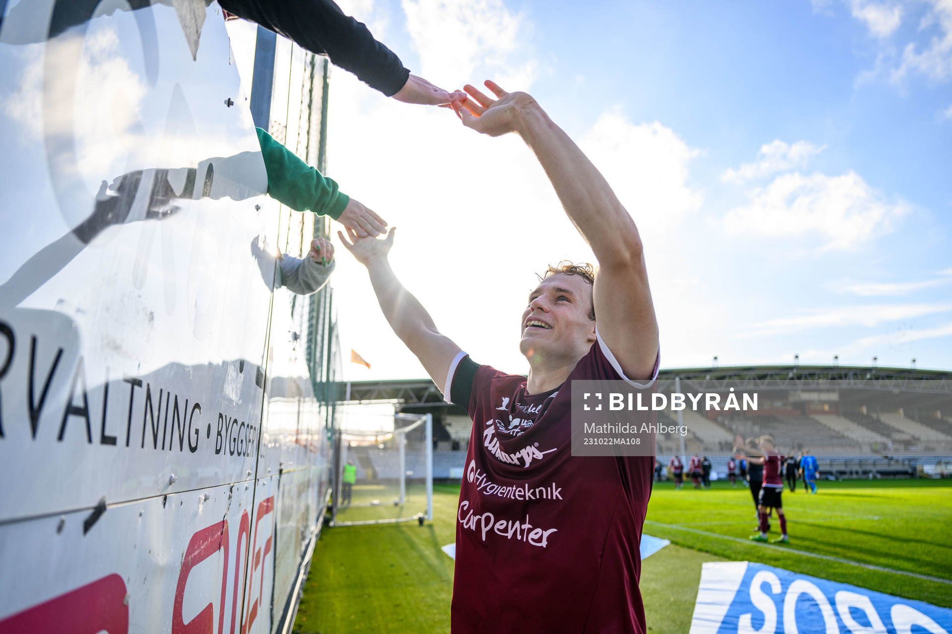 Västerås SKs Herman Magnusson jublar