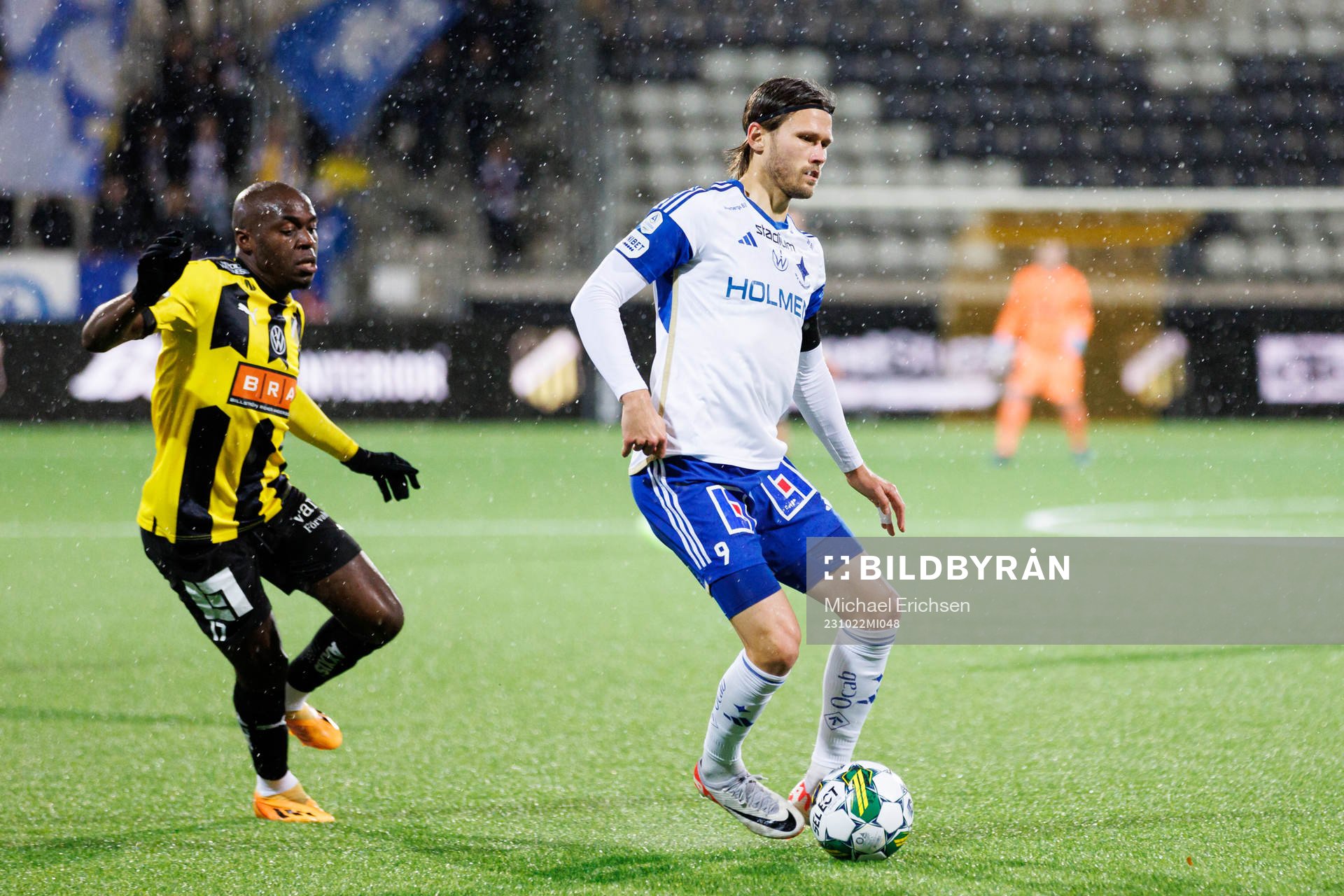 Häckens Edward Chilufya och IFK Norrköpings Arnor