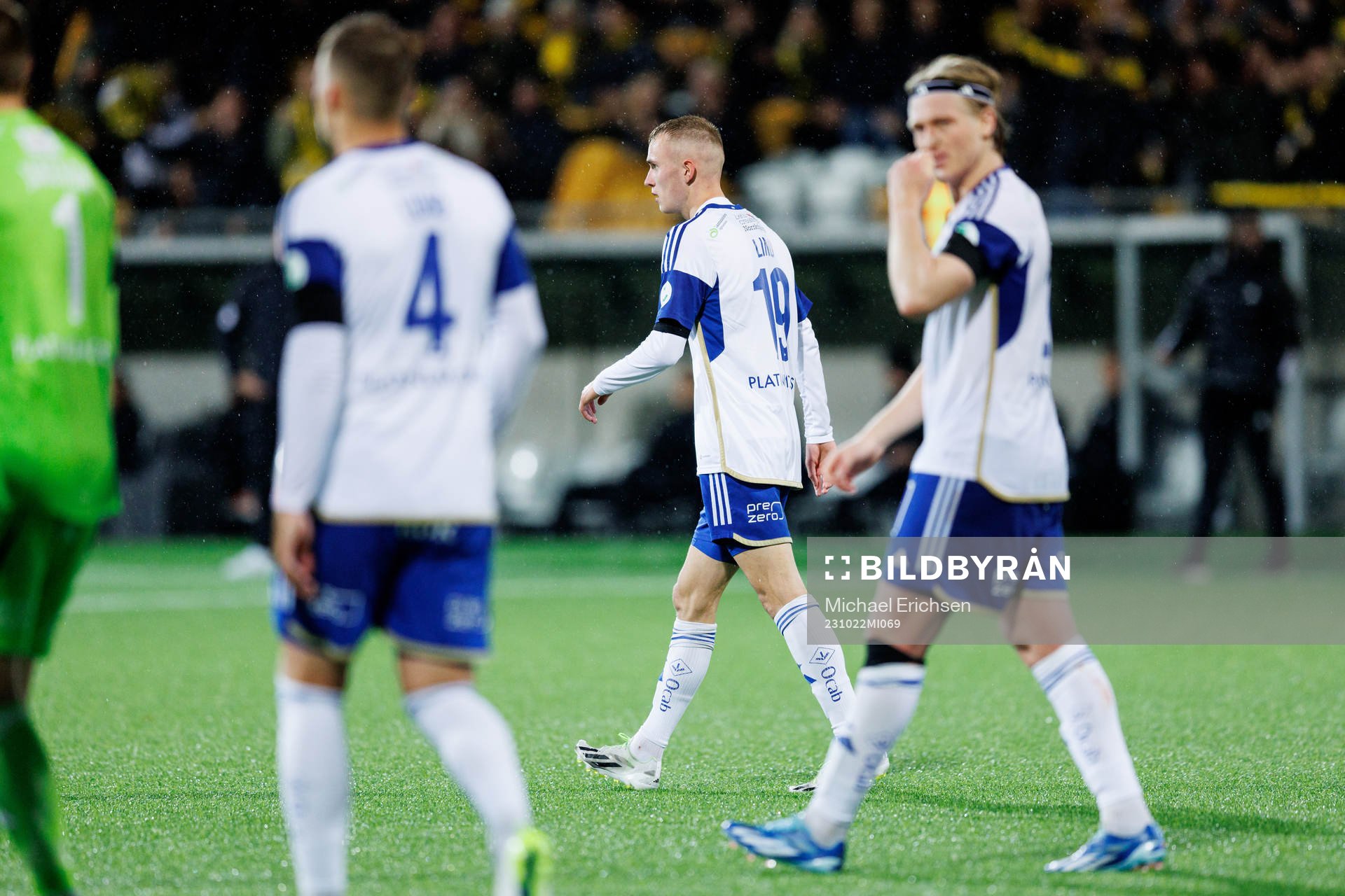 IFK Norrköpings Victor Stange Lind deppar
