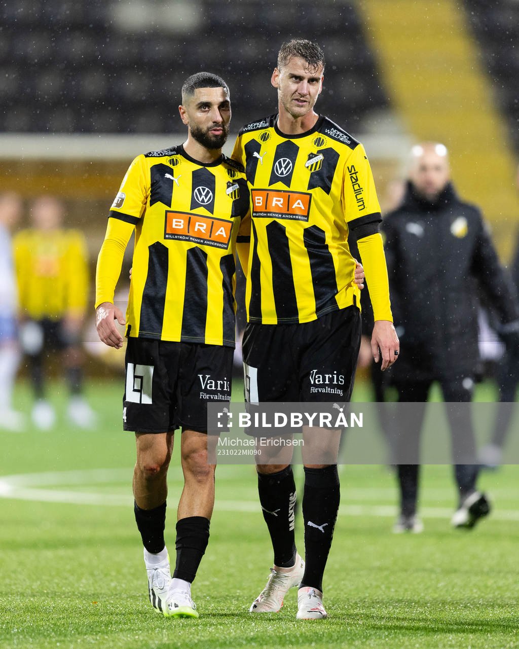 Häckens Aiham Ousou och Johan Hammar