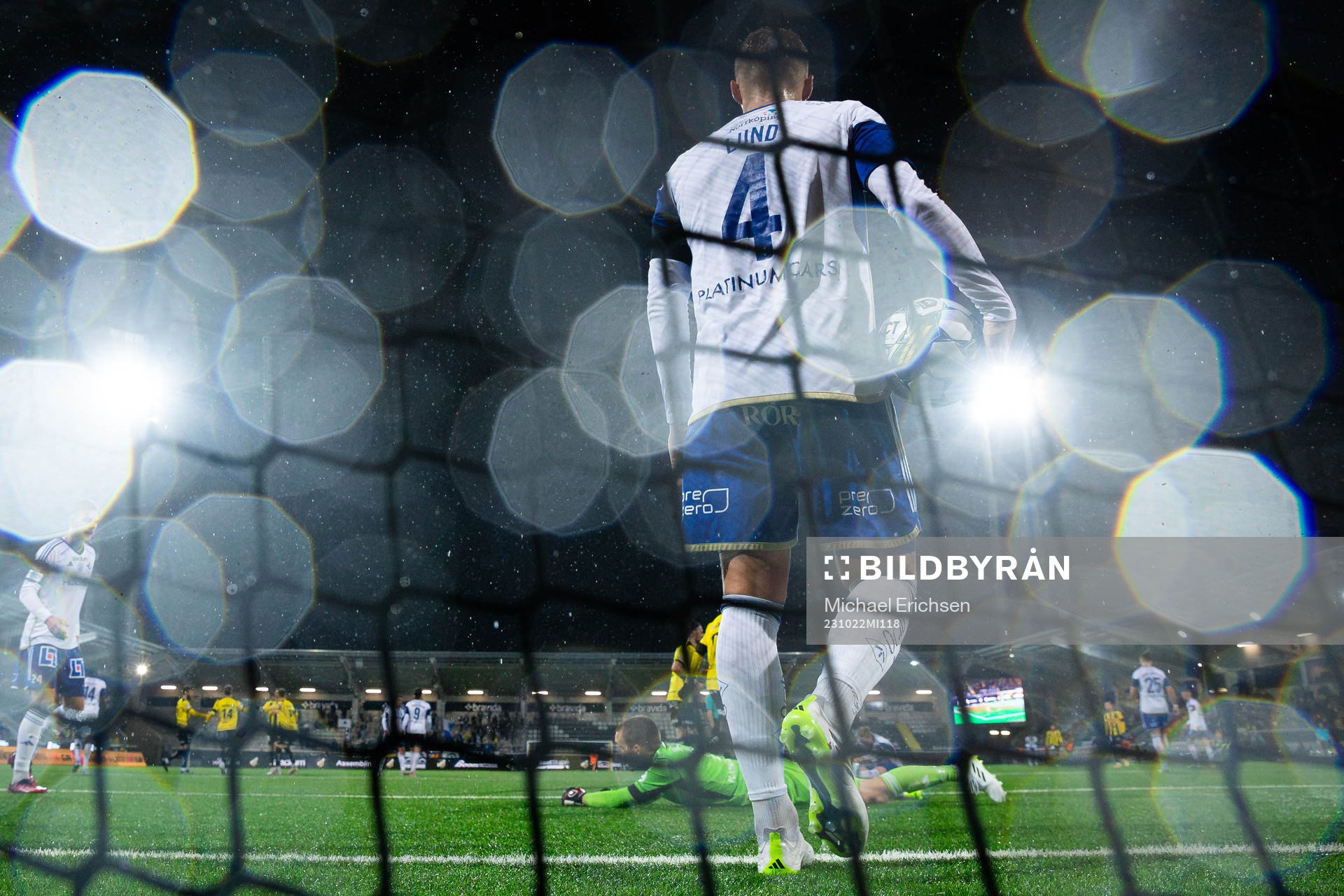 IFK Norrköpings Marco Lund Nielsen deppar