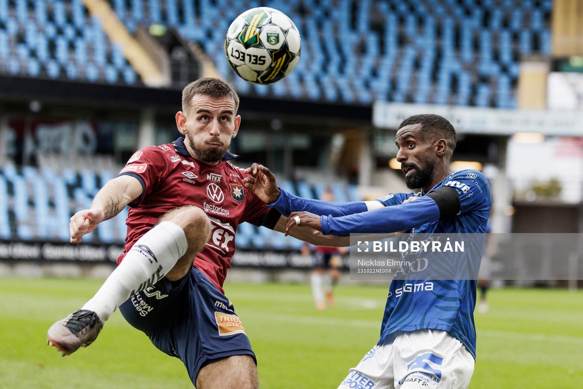 Örgrytes Erion Sadiku och Trelleborgs Mohammed Khalid Saeid