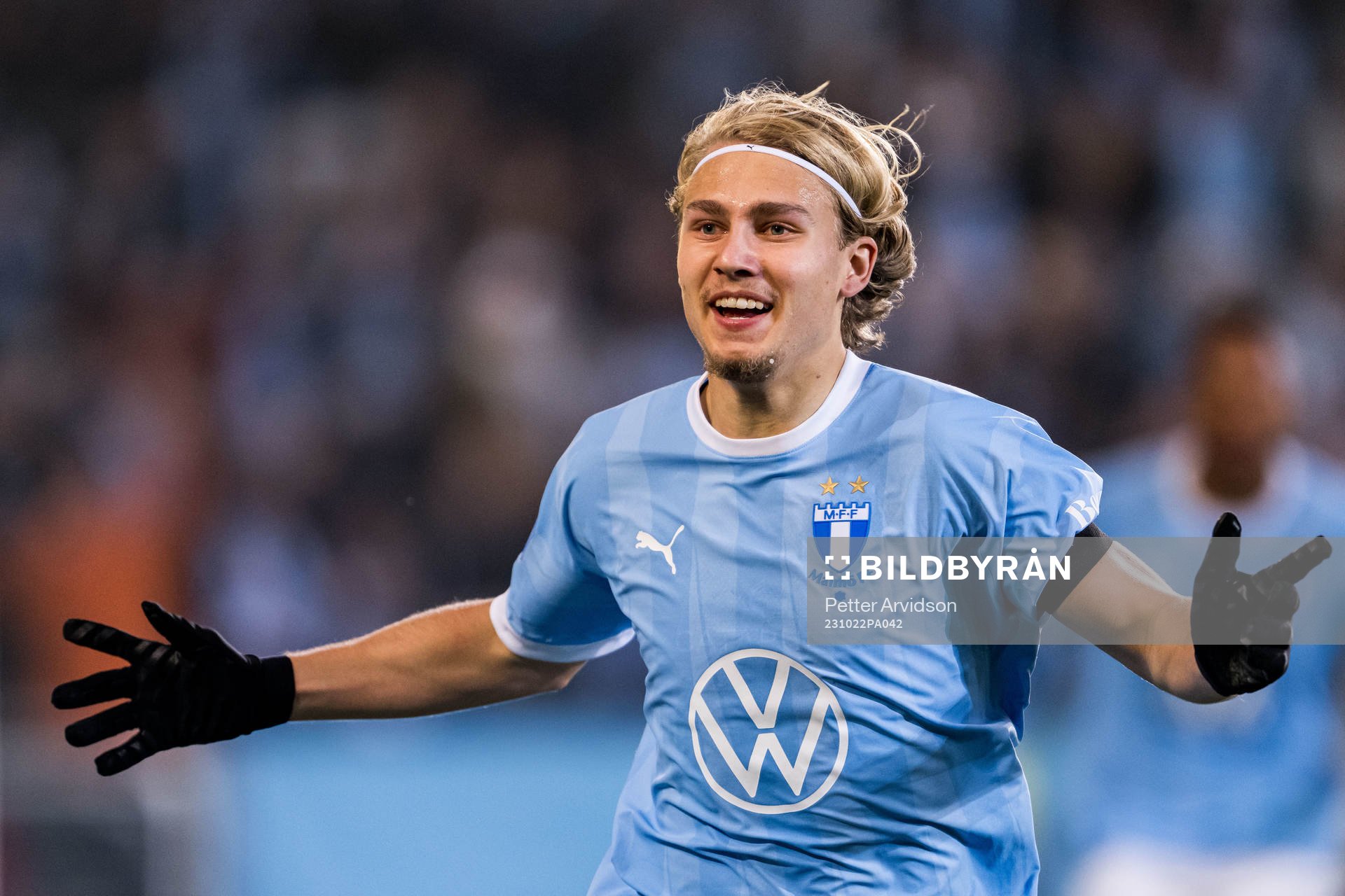 Malmö FFs Sebastian Nanasi jublar