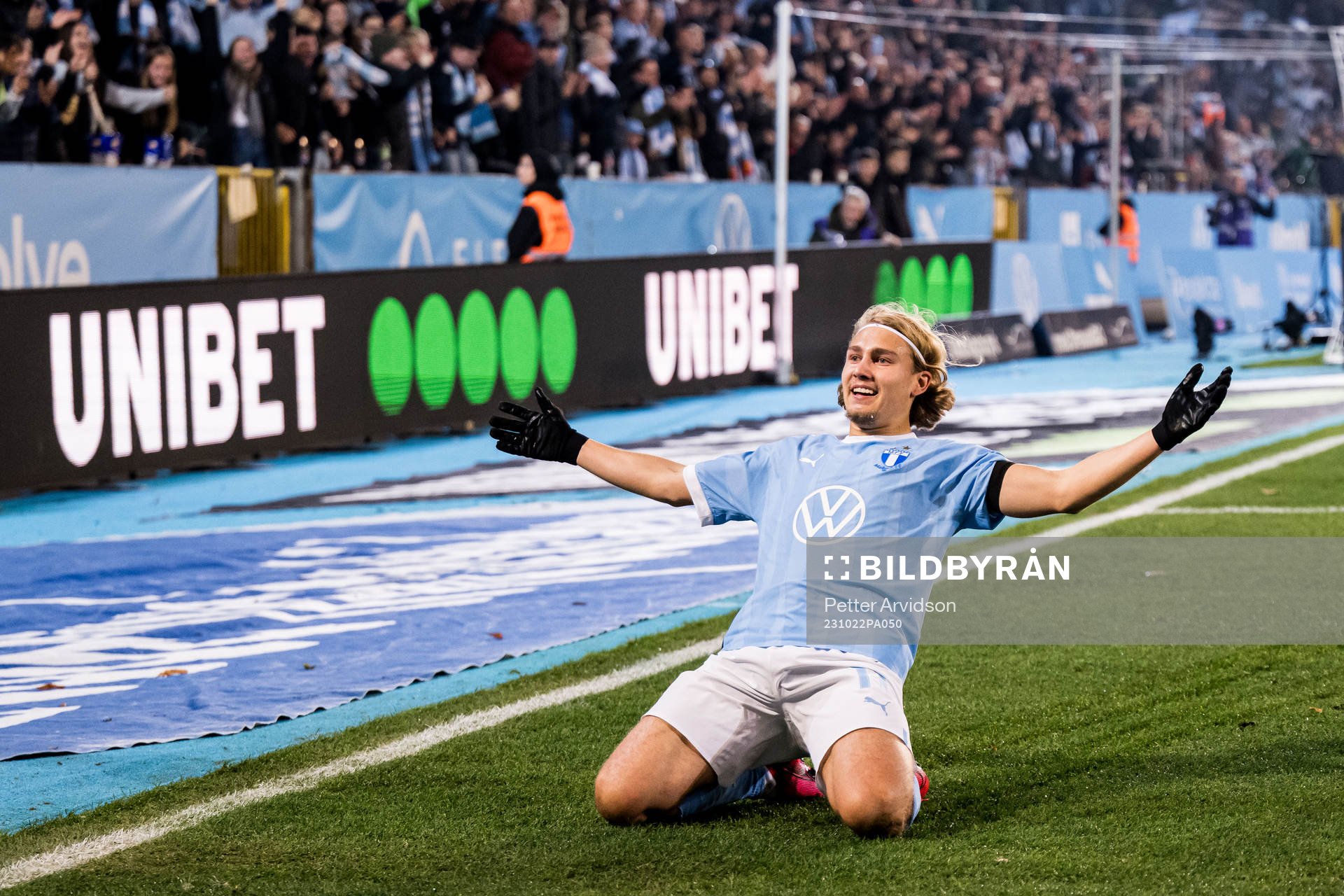 Malmö FFs Sebastian Nanasi jublar