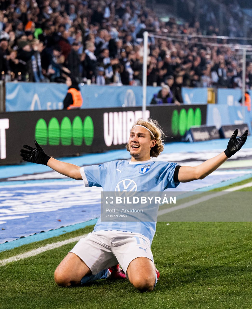 Malmö FFs Sebastian Nanasi jublar