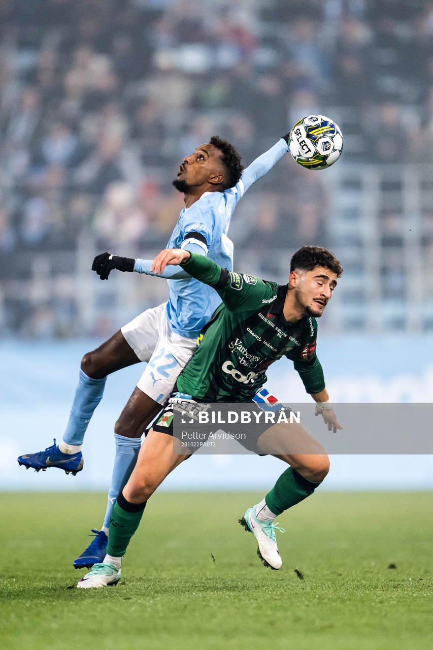Malmö FFs Taha Ali och Varbergs Ismet Lushaku