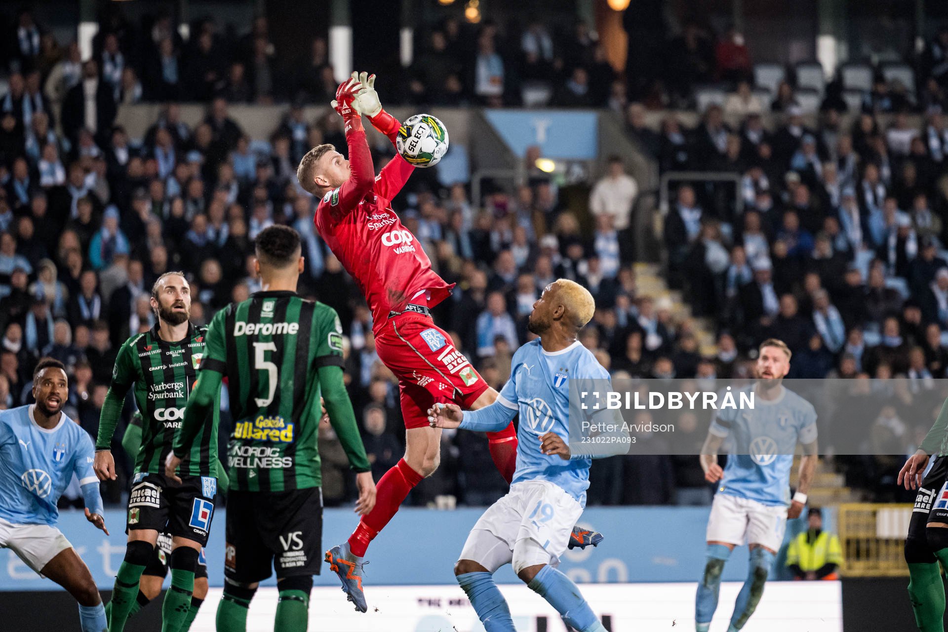 Varbergs målvakt Fredrik Andersson